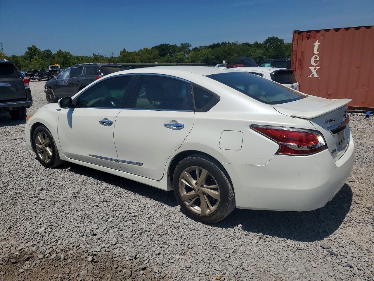 2014 Nissan Altima 2.5 Sl White vin: 1N4AL3AP2EN226307