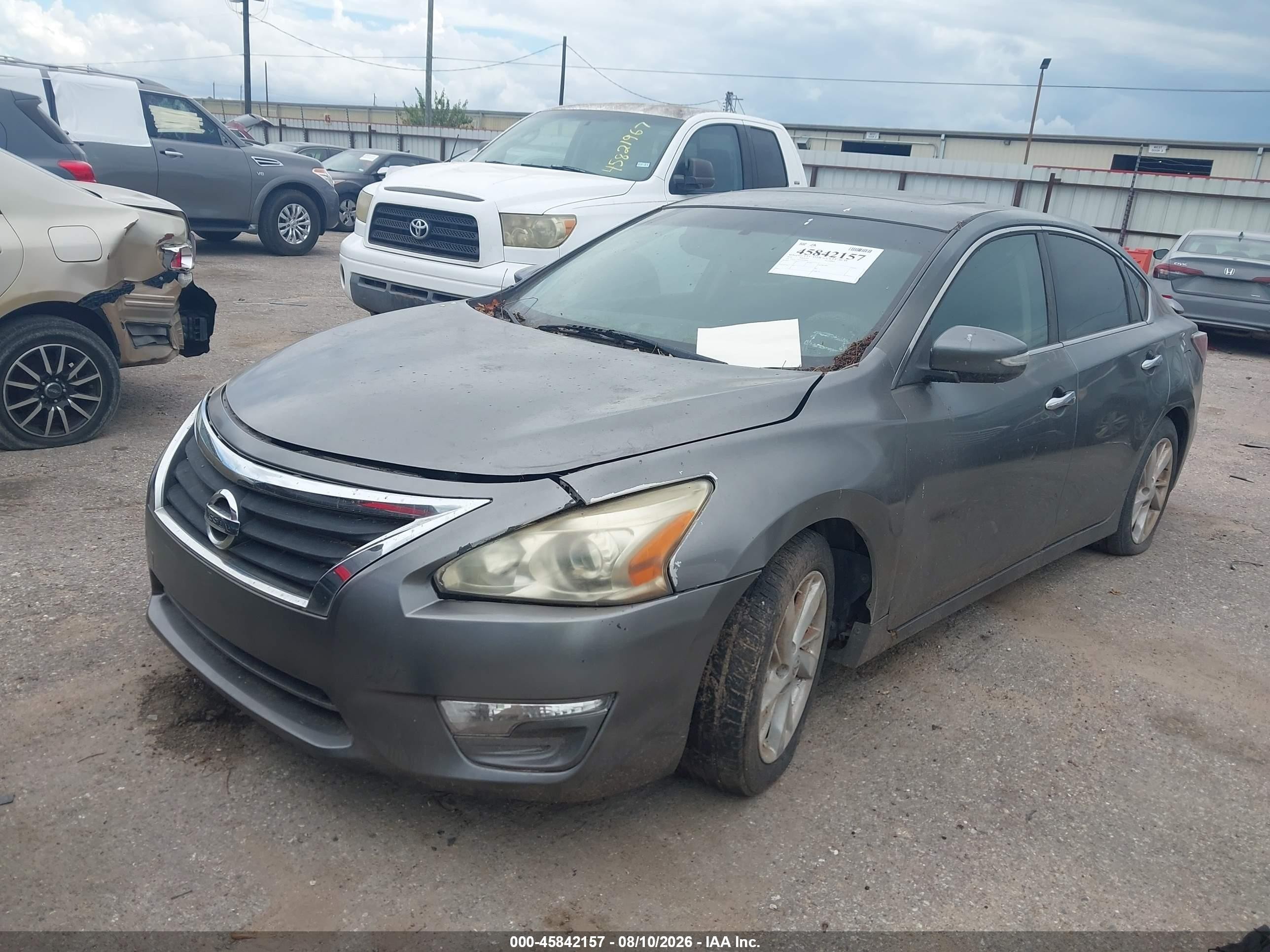 2014 Nissan Altima 2.5 Sl Gray vin: 1N4AL3AP2EN228090