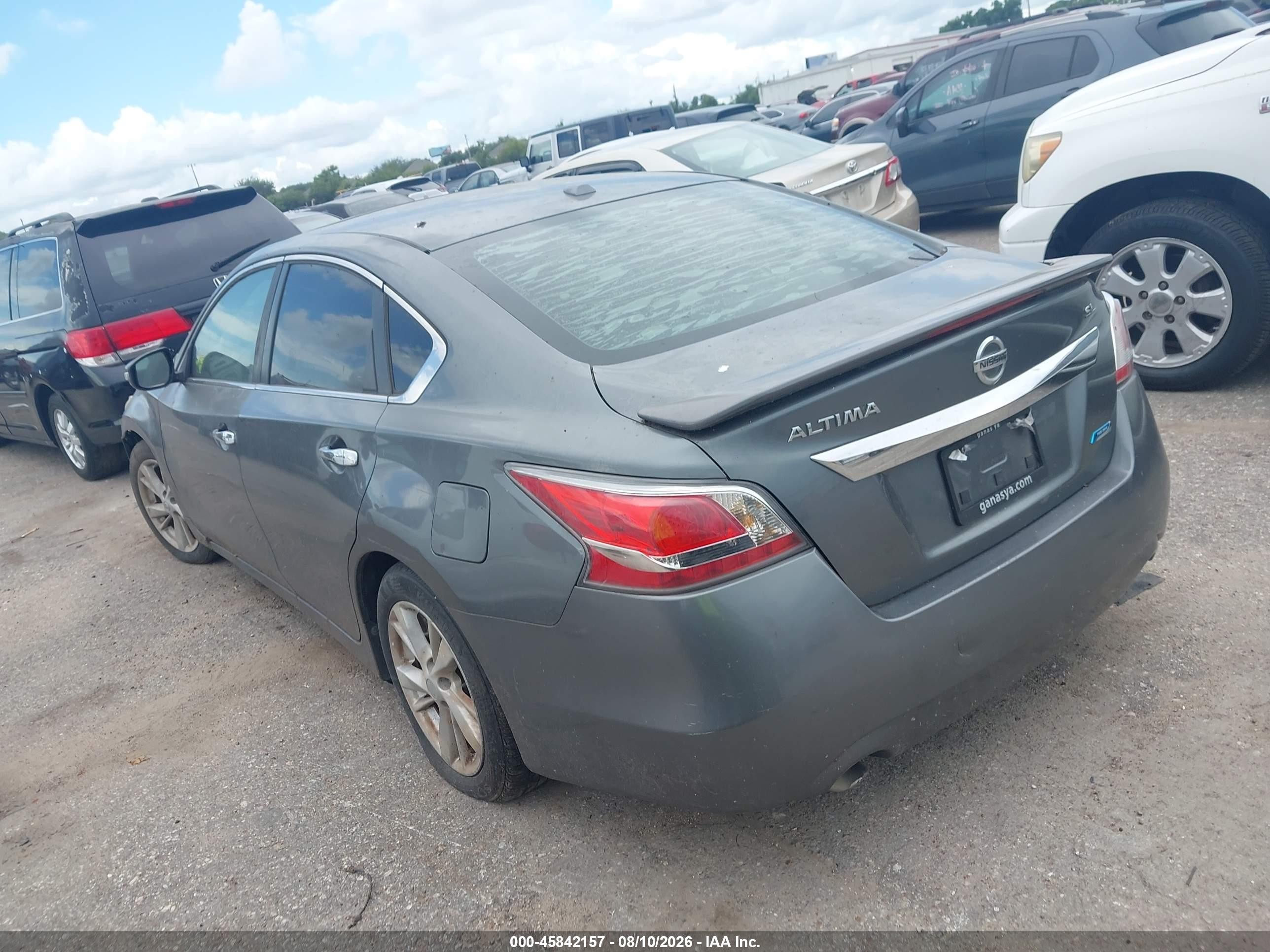 2014 Nissan Altima 2.5 Sl Gray vin: 1N4AL3AP2EN228090