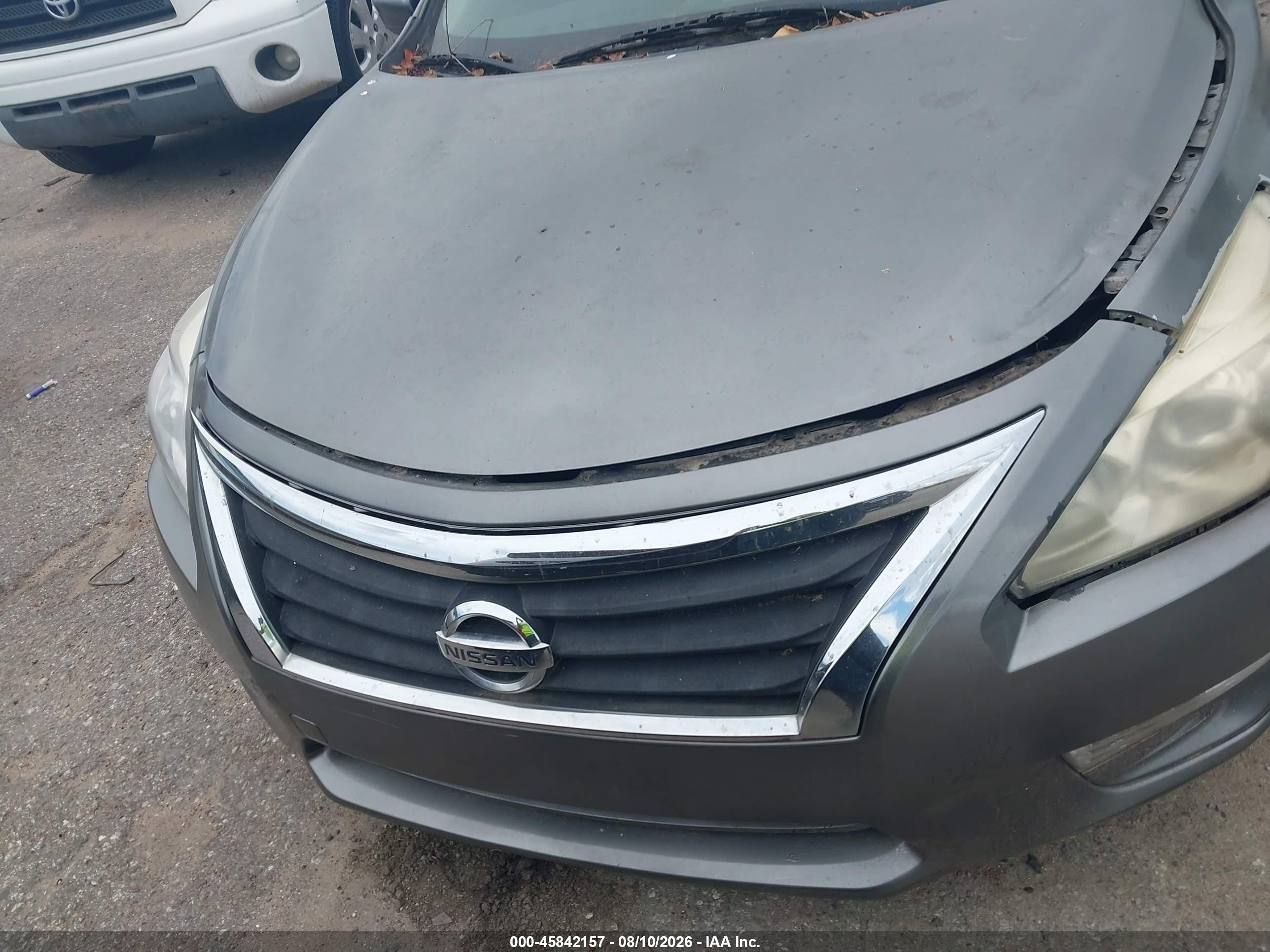 2014 Nissan Altima 2.5 Sl Gray vin: 1N4AL3AP2EN228090
