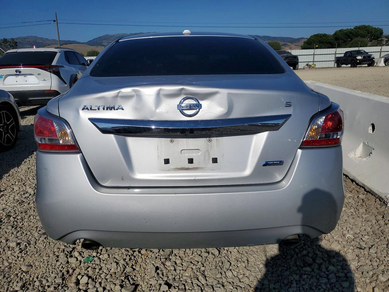 2014 Nissan Altima 2.5 S Silver vin: 1N4AL3AP2EN233399