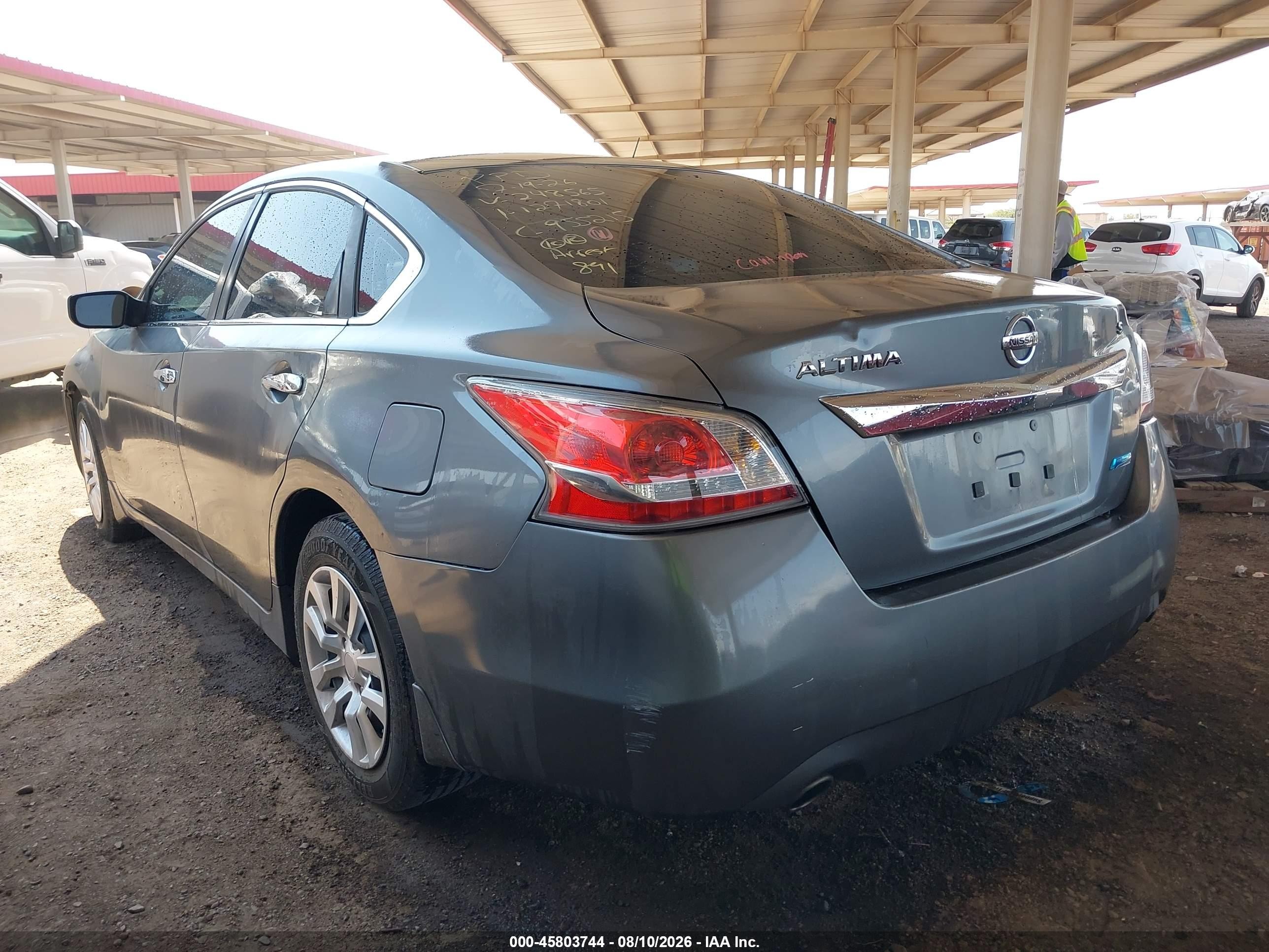 2014 Nissan Altima 2.5 S Gray vin: 1N4AL3AP2EN248565