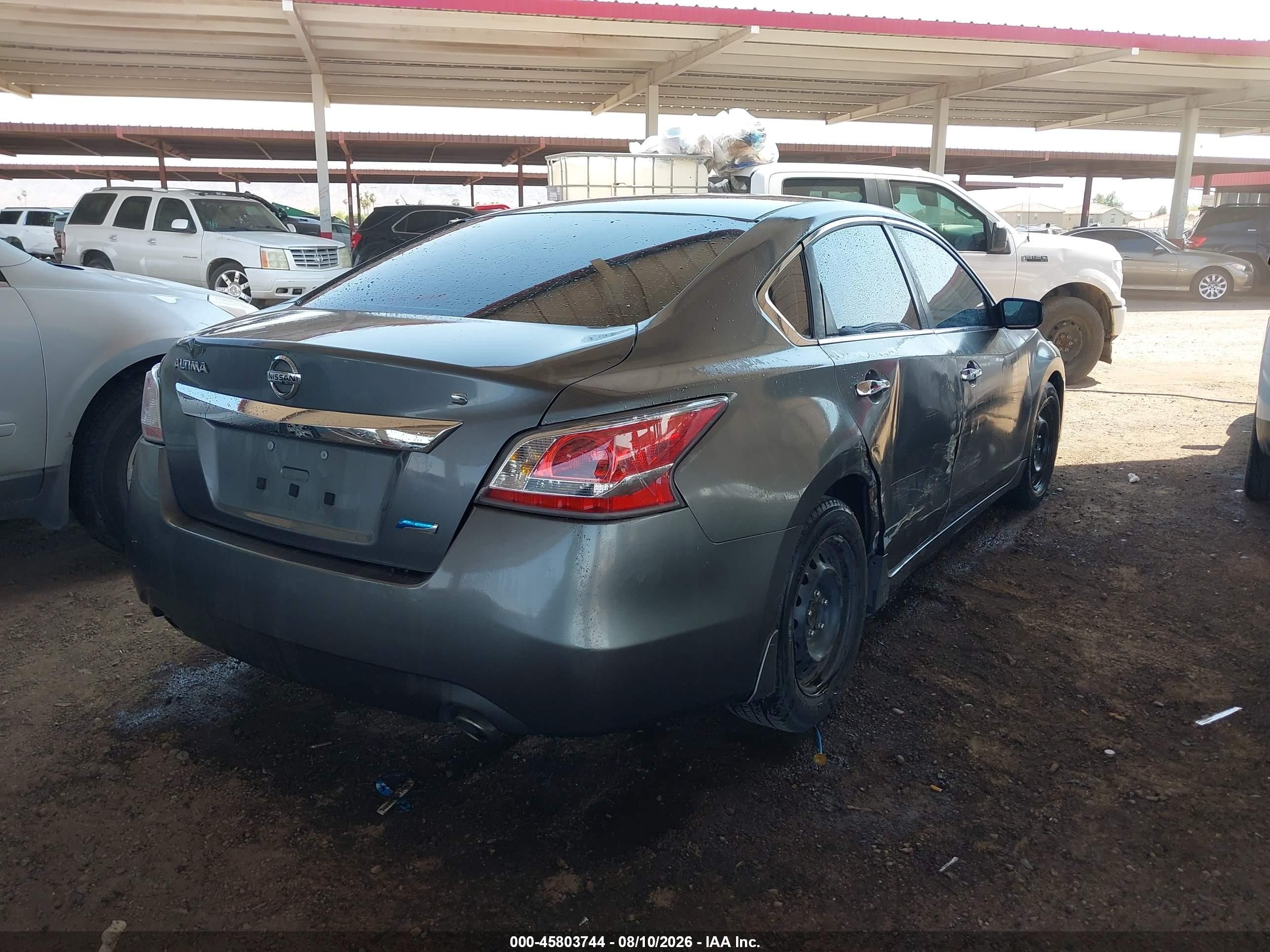 2014 Nissan Altima 2.5 S Gray vin: 1N4AL3AP2EN248565