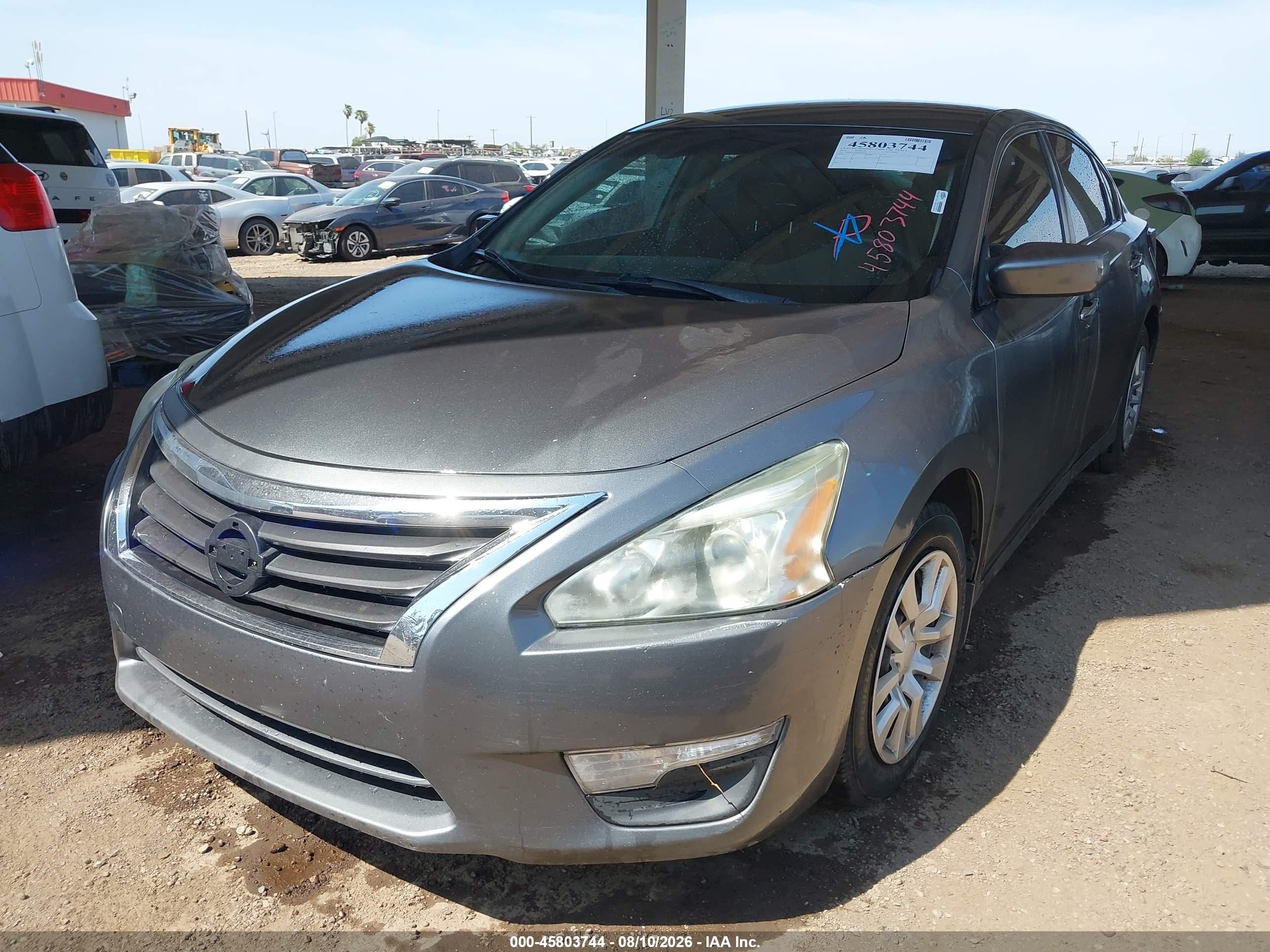 2014 Nissan Altima 2.5 S Gray vin: 1N4AL3AP2EN248565