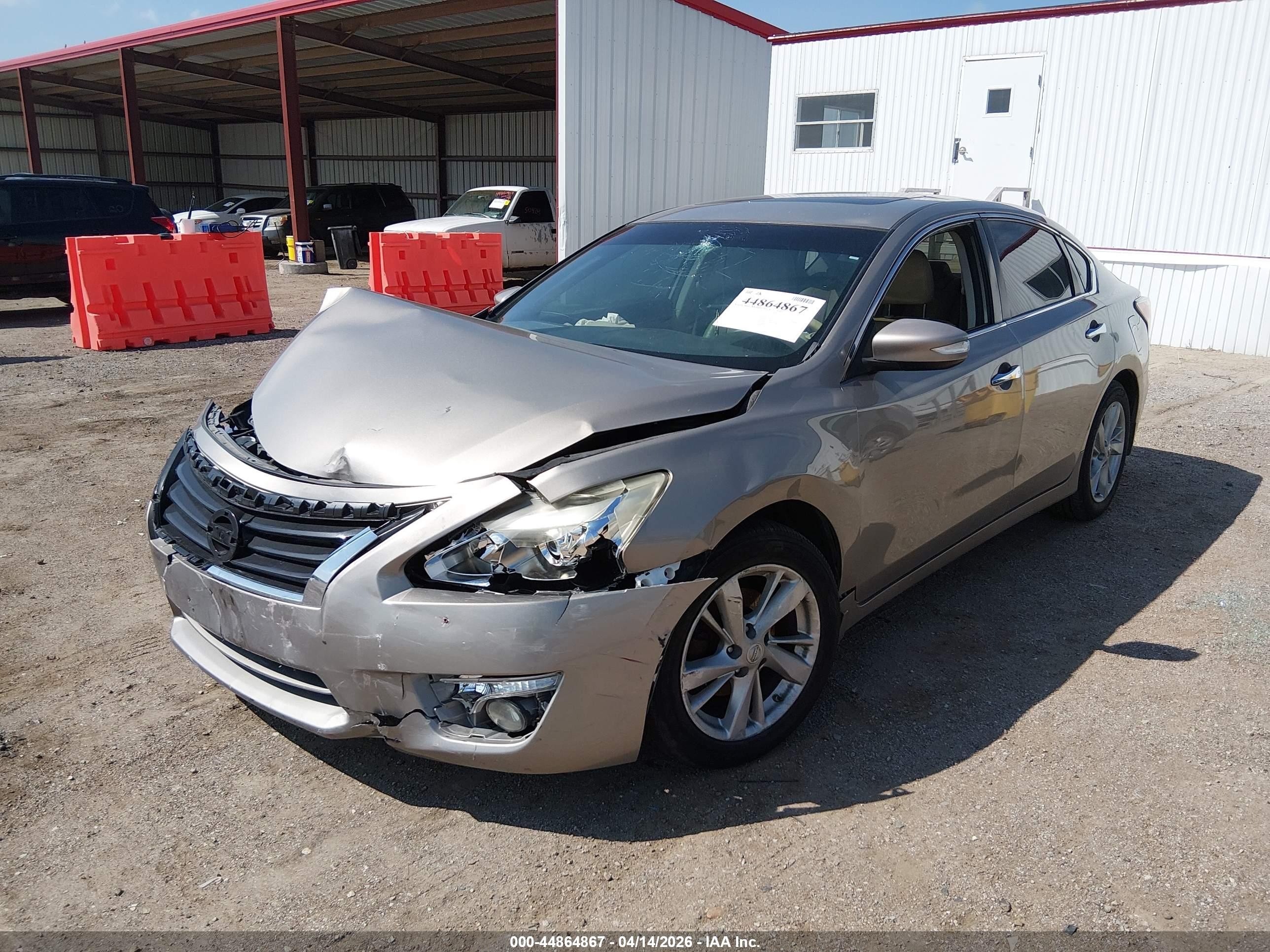 2014 Nissan Altima 2.5 Sl Gold vin: 1N4AL3AP2EN252731