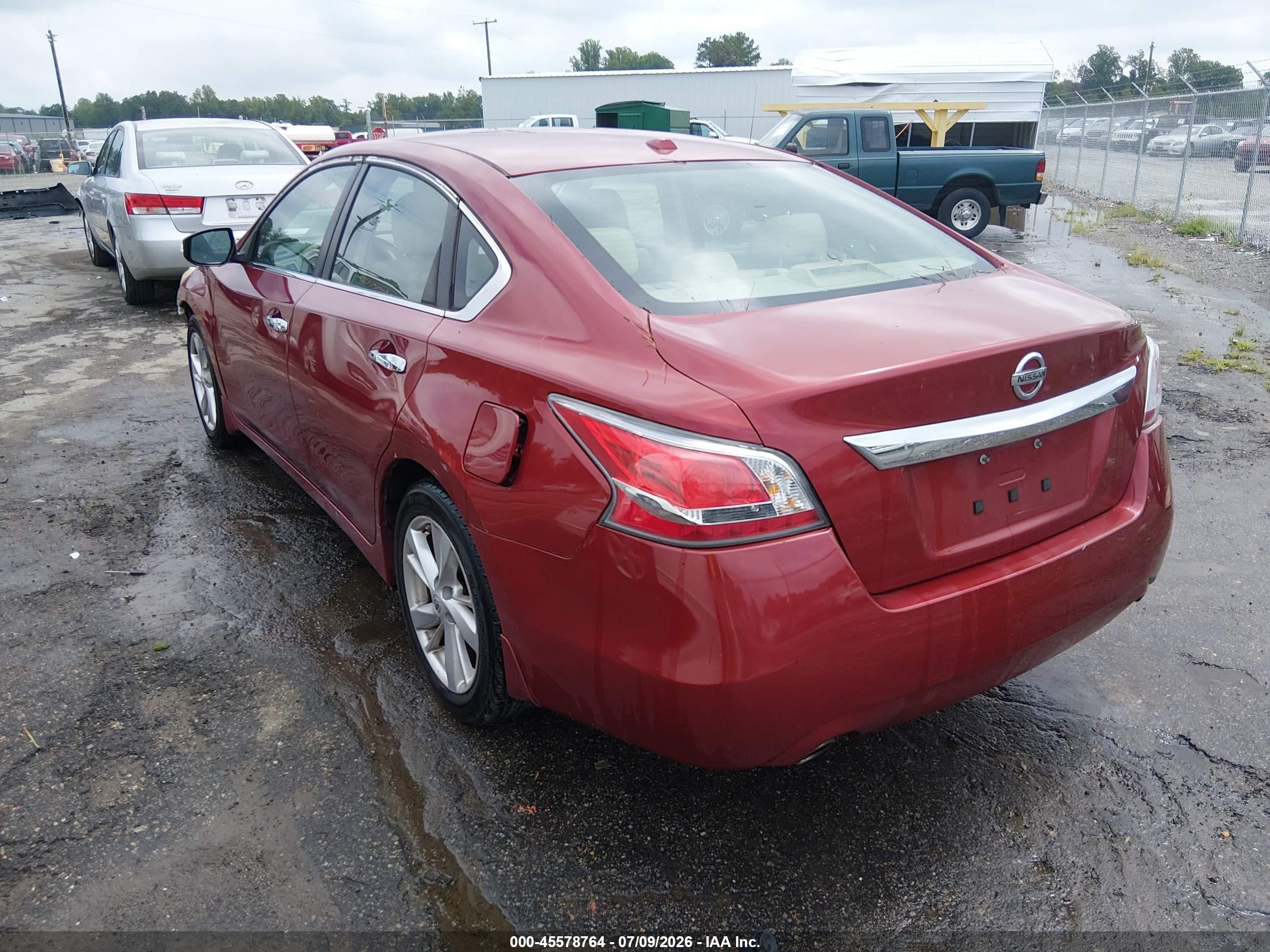 2014 Nissan Altima 2.5 Sl Red vin: 1N4AL3AP2EN332689