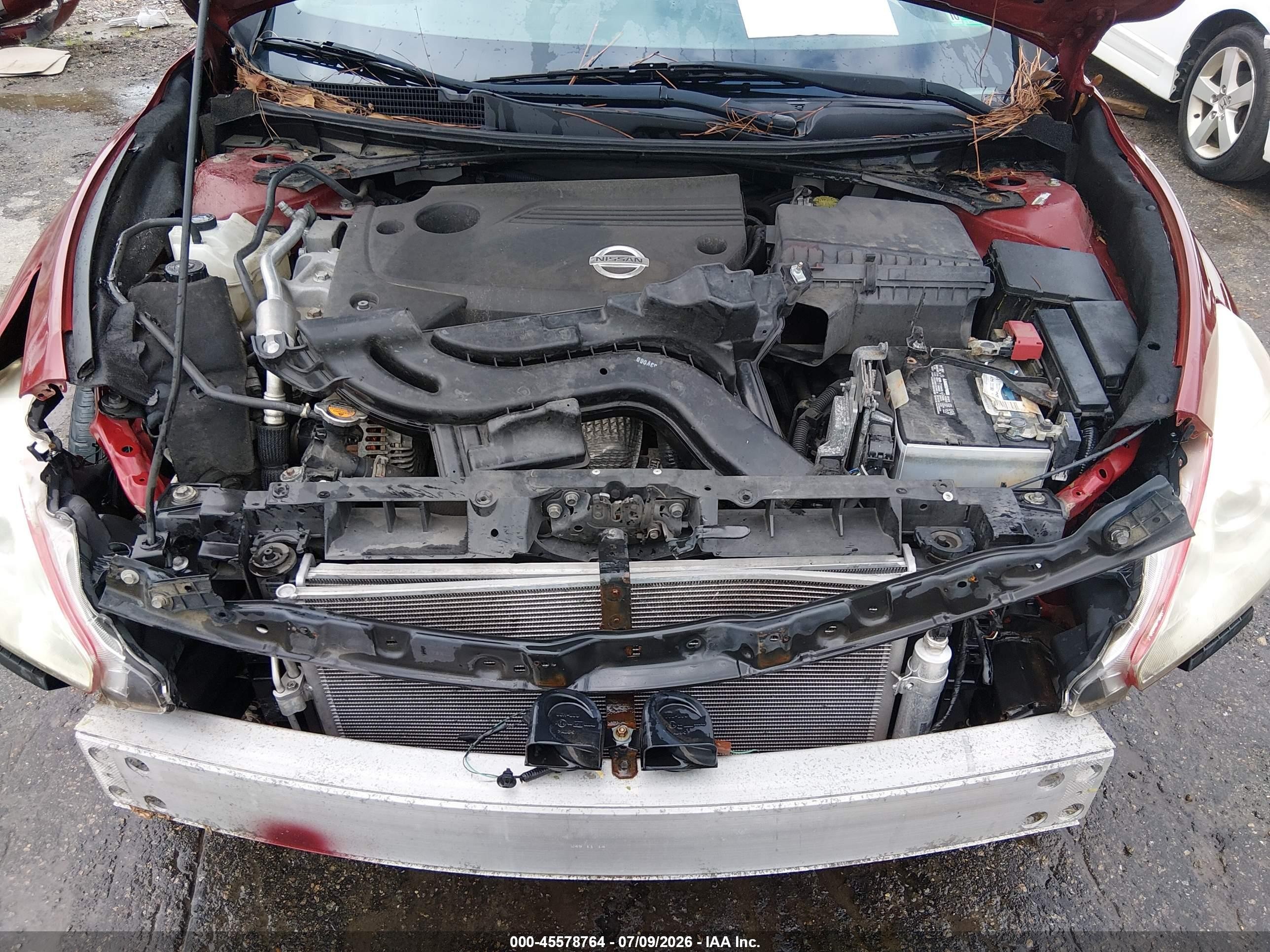 2014 Nissan Altima 2.5 Sl Red vin: 1N4AL3AP2EN332689