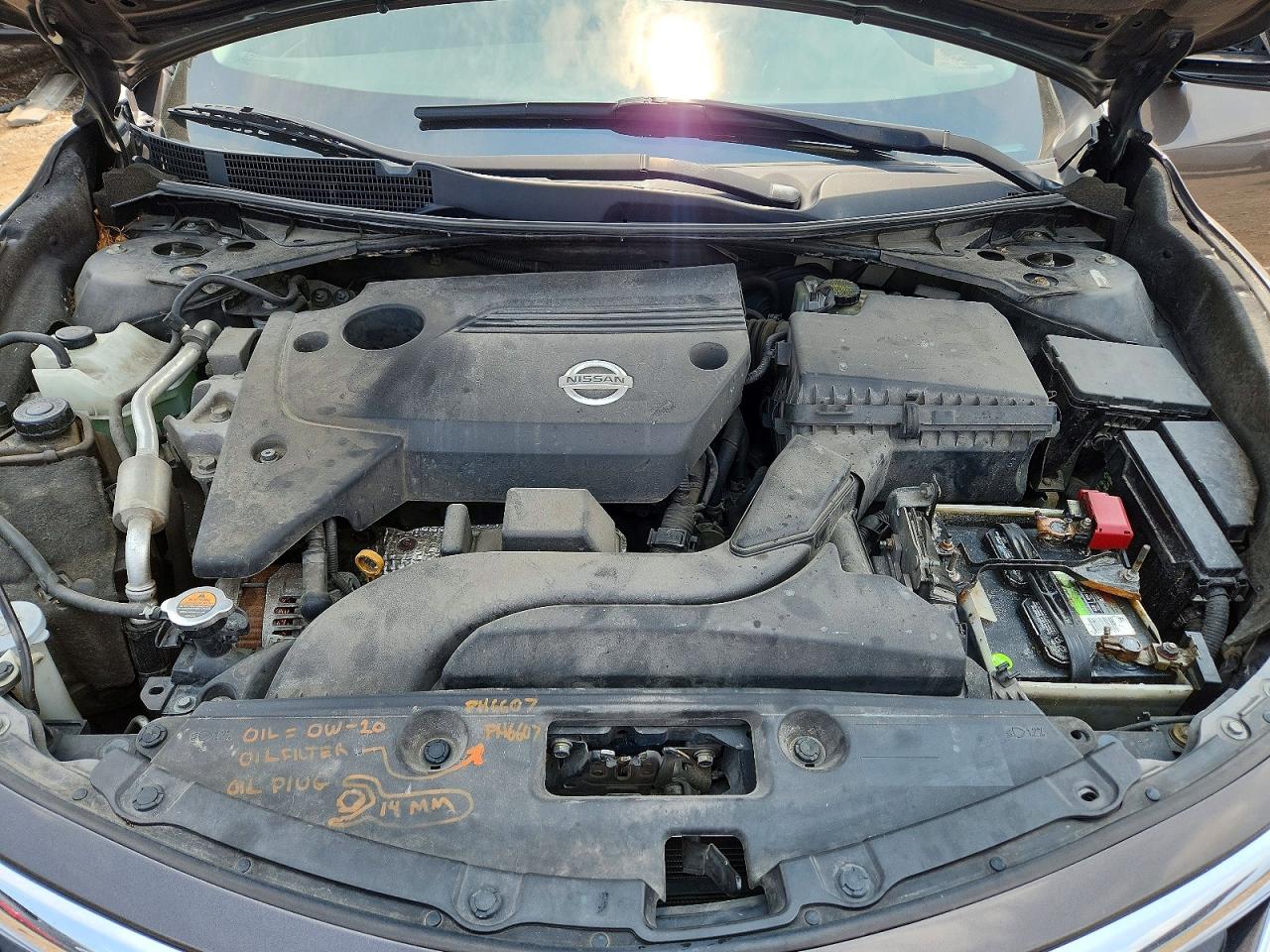 2014 Nissan Altima 2.5 S Gray vin: 1N4AL3AP2EN335513