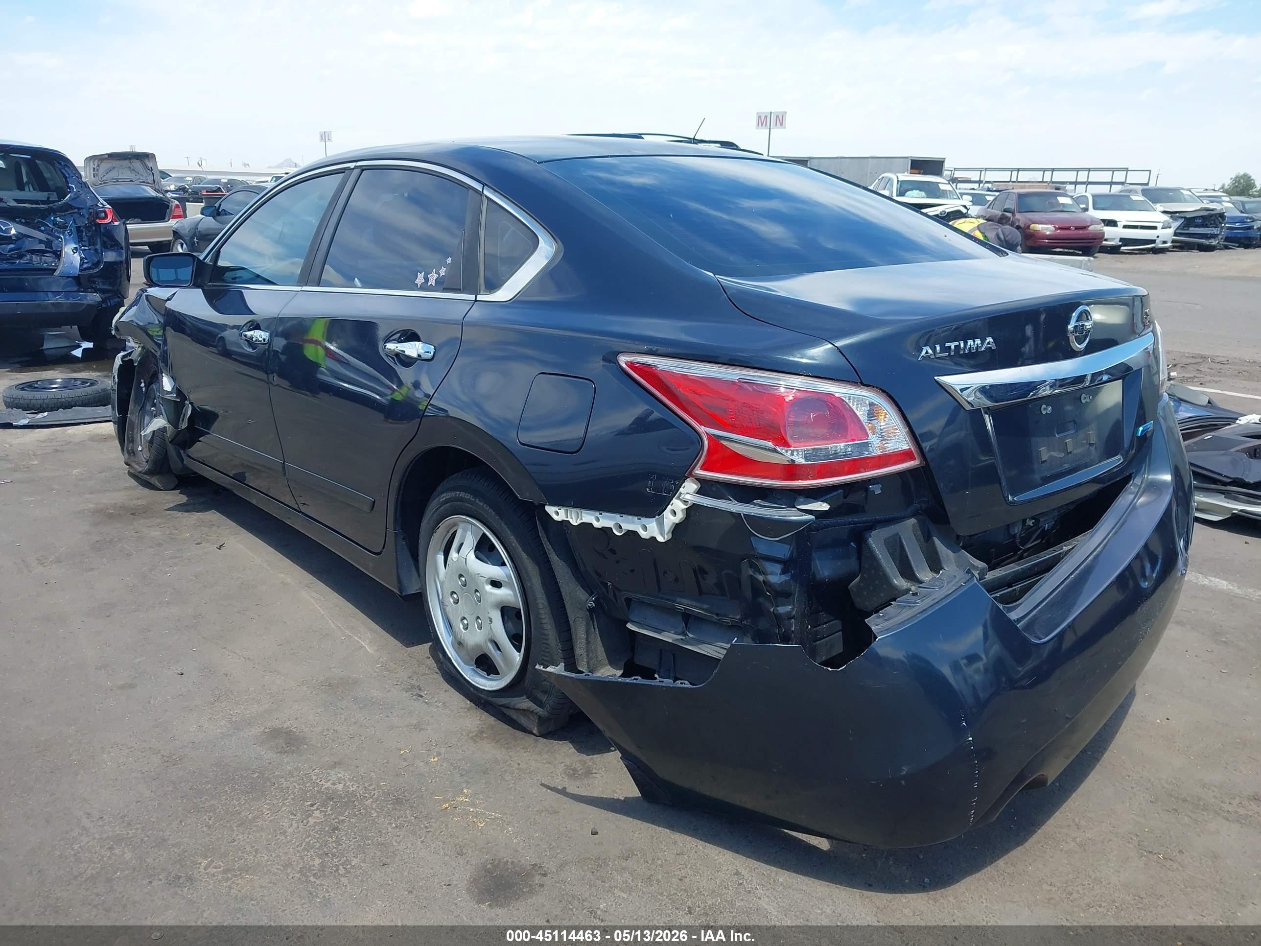 2014 Nissan Altima 2.5 S Синий vin: 1N4AL3AP2EN339173
