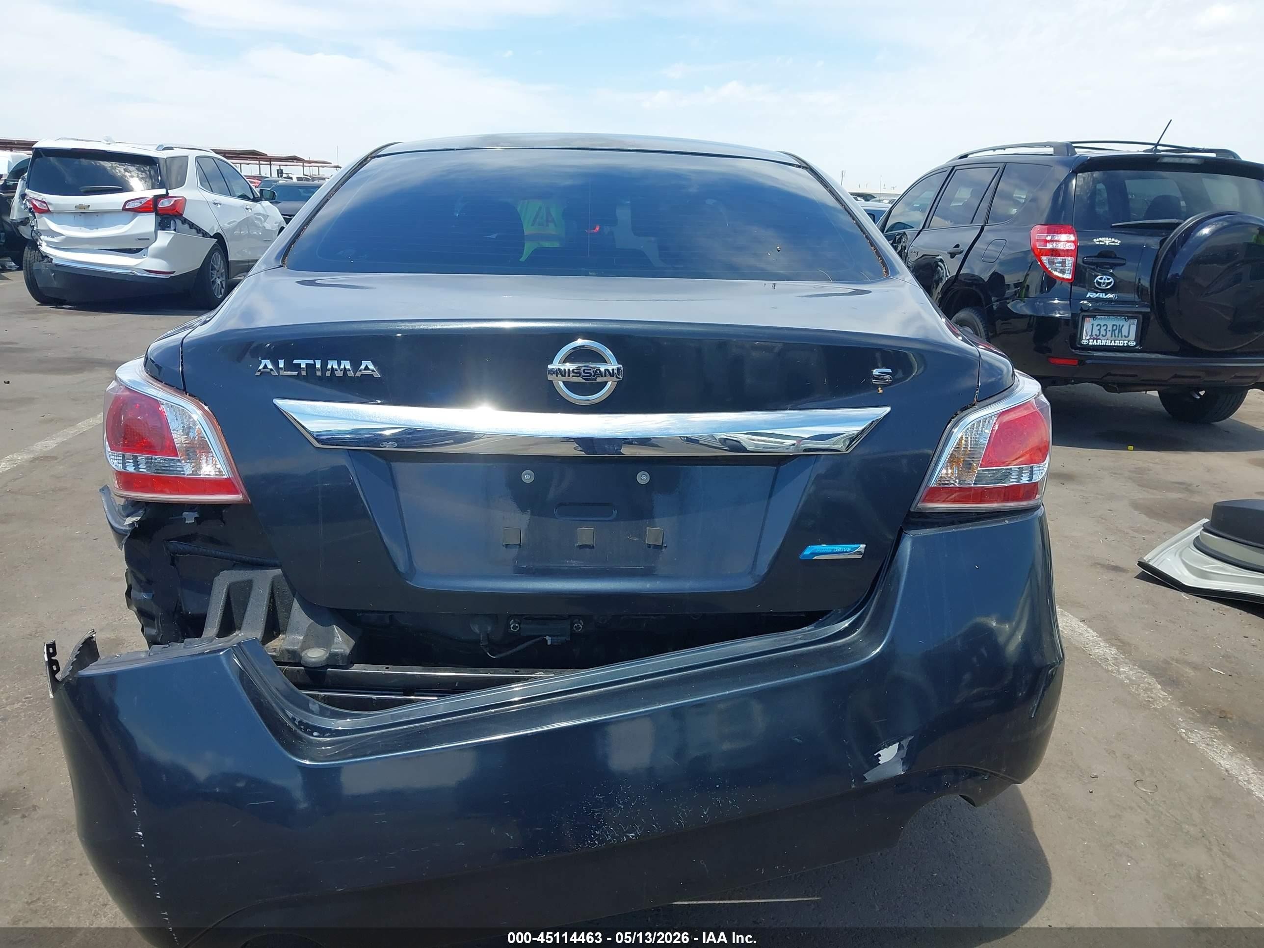 2014 Nissan Altima 2.5 S Синий vin: 1N4AL3AP2EN339173