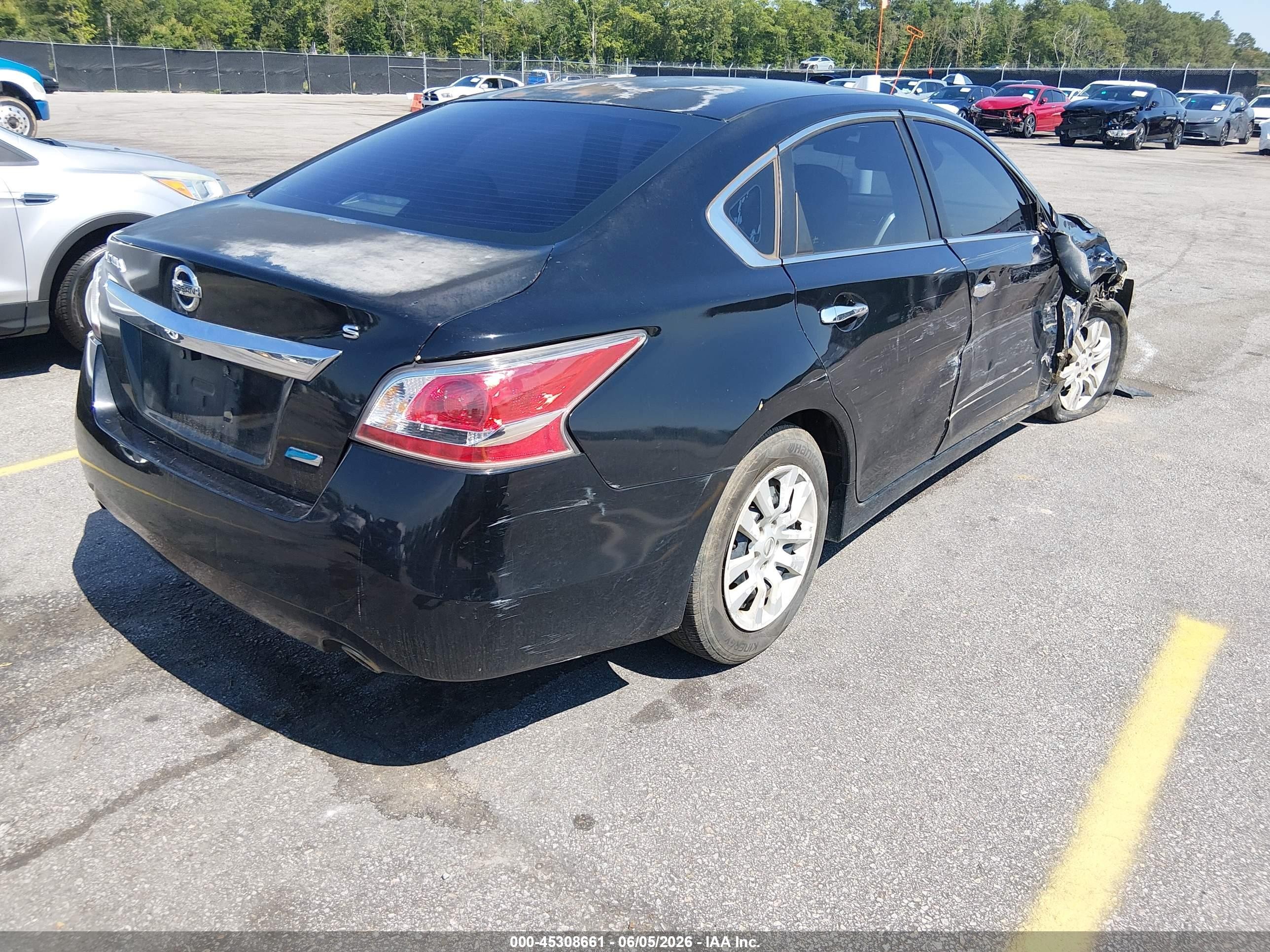 2014 Nissan Altima 2.5/2.5 S/2.5 Sl/2.5 Sv Black vin: 1N4AL3AP2EN340503