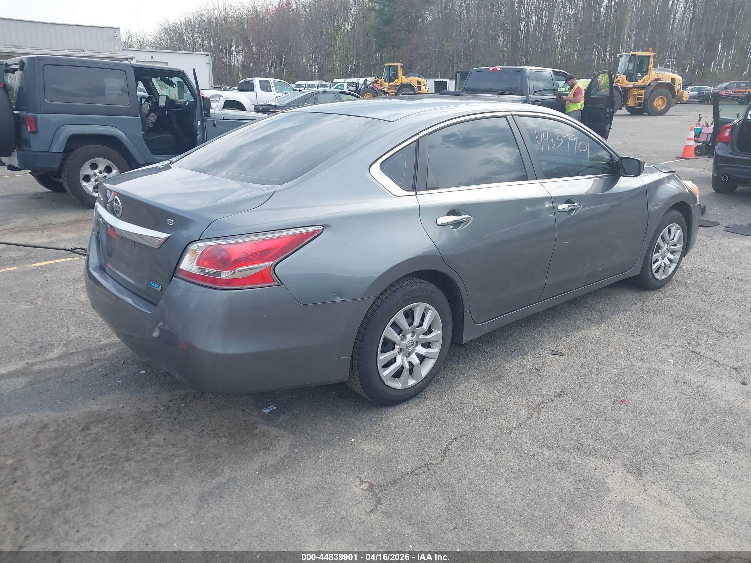 2014 Nissan Altima 2.5/2.5 S/2.5 Sl/2.5 Sv Gray vin: 1N4AL3AP2EN340551