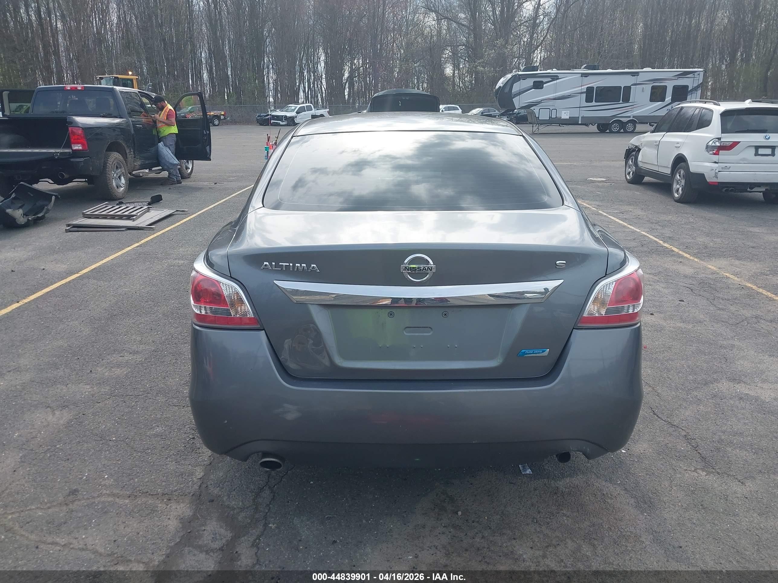 2014 Nissan Altima 2.5/2.5 S/2.5 Sl/2.5 Sv Gray vin: 1N4AL3AP2EN340551
