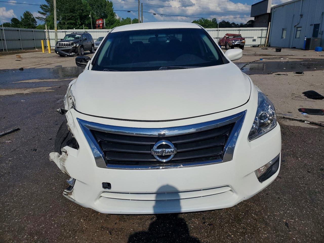 2014 Nissan Altima 2.5 S White vin: 1N4AL3AP2EN341554