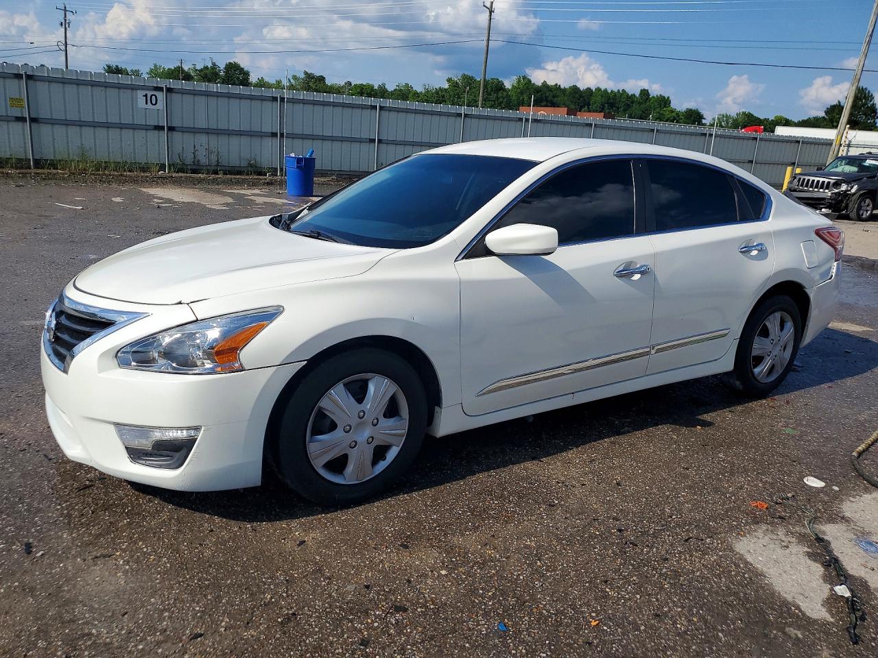 2014 Nissan Altima 2.5 S White vin: 1N4AL3AP2EN341554