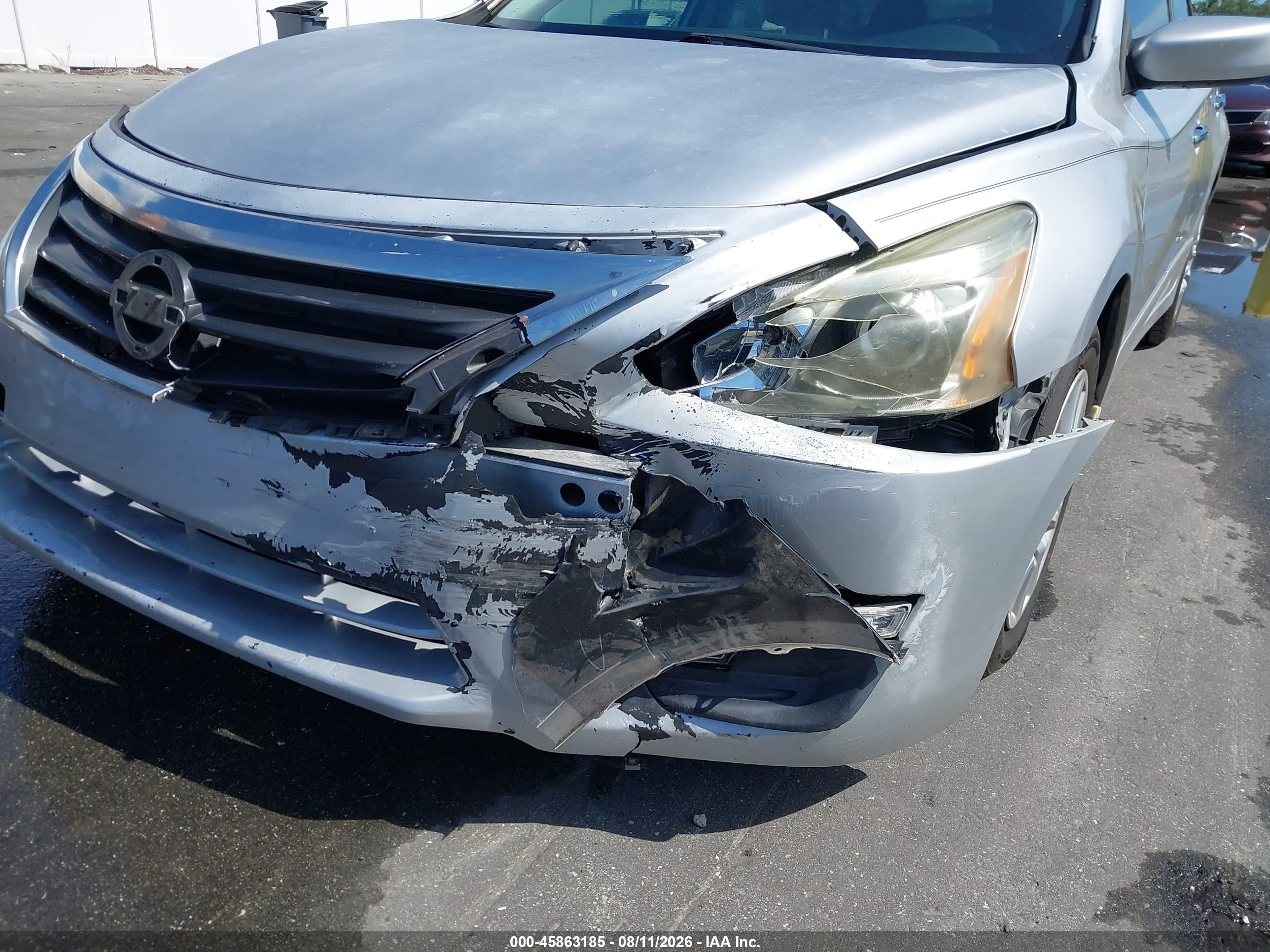 2014 Nissan Altima 2.5 S Silver vin: 1N4AL3AP2EN346821