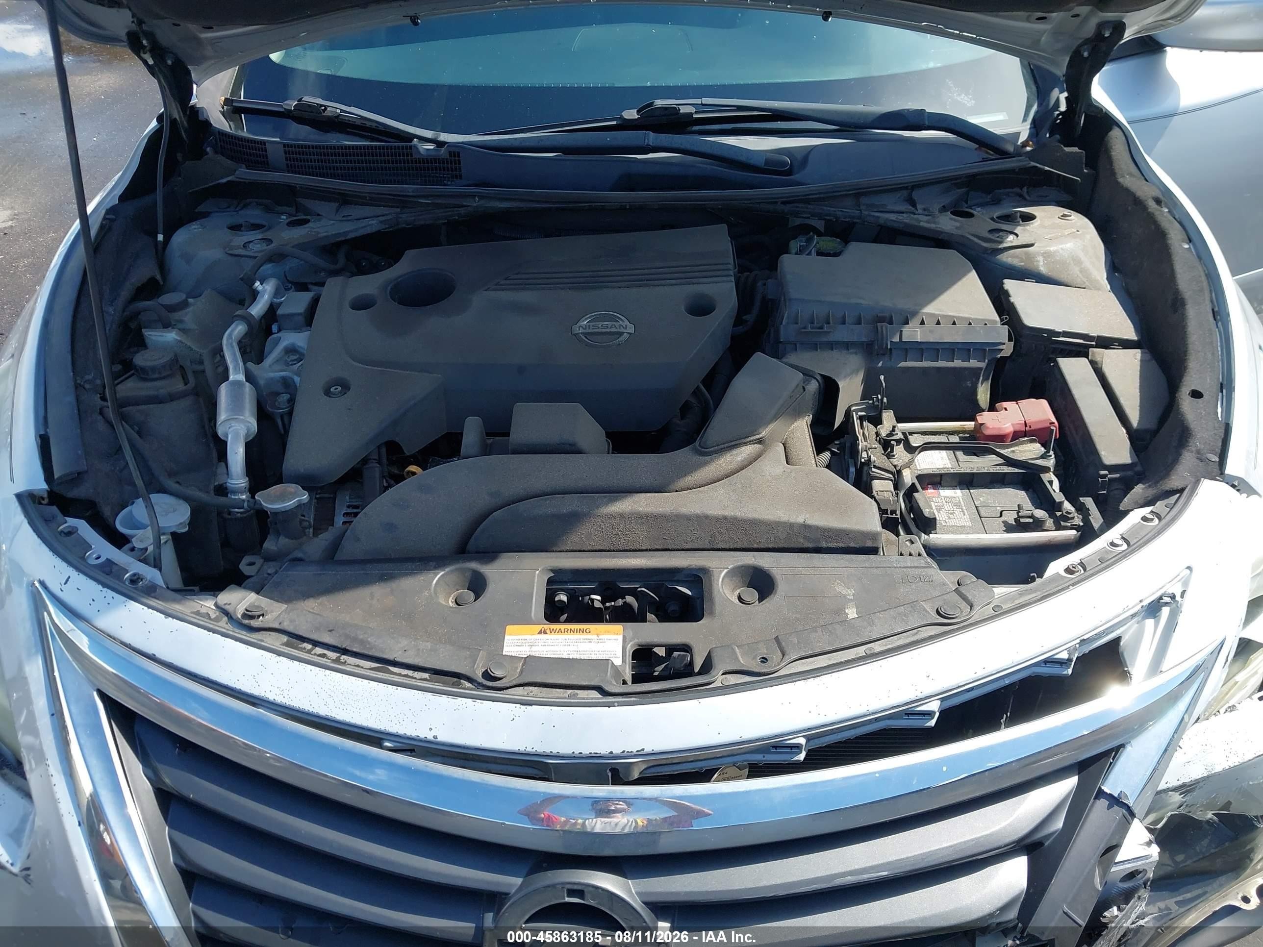 2014 Nissan Altima 2.5 S Silver vin: 1N4AL3AP2EN346821