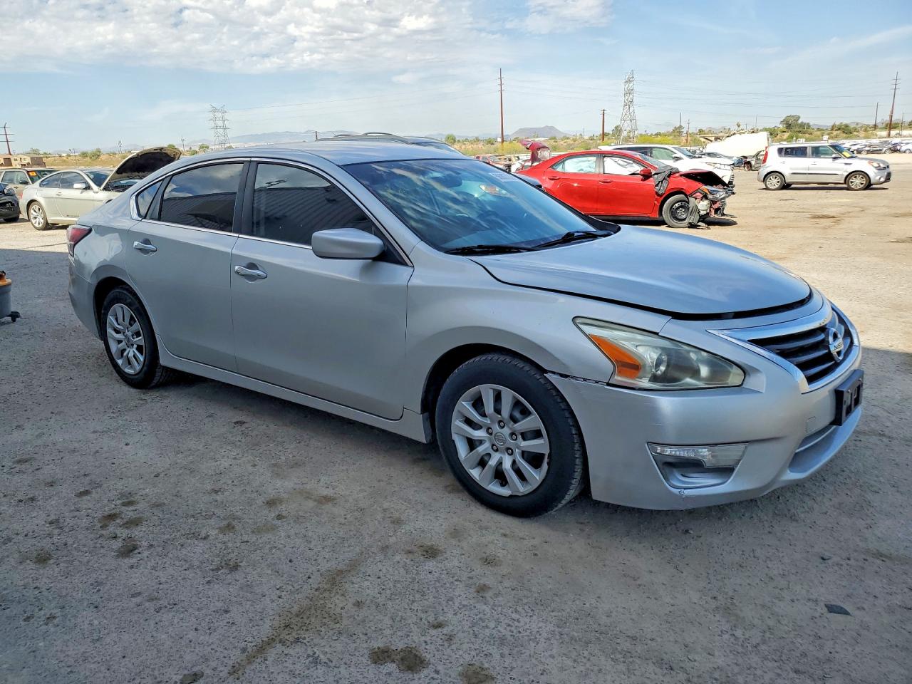 2014 Nissan Altima 2.5 S Silver vin: 1N4AL3AP2EN354479