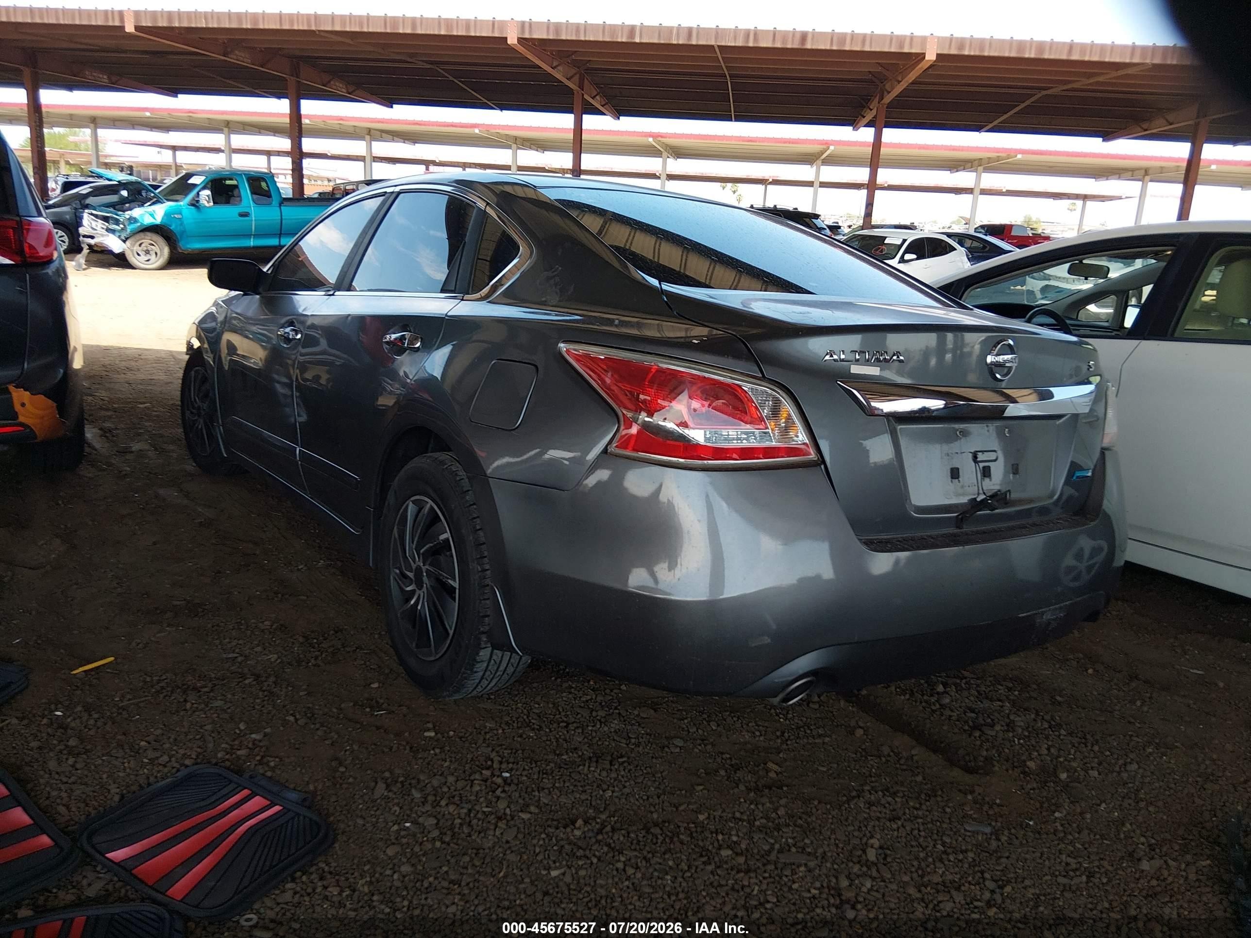 2014 Nissan Altima 2.5 S Gray vin: 1N4AL3AP2EN356703