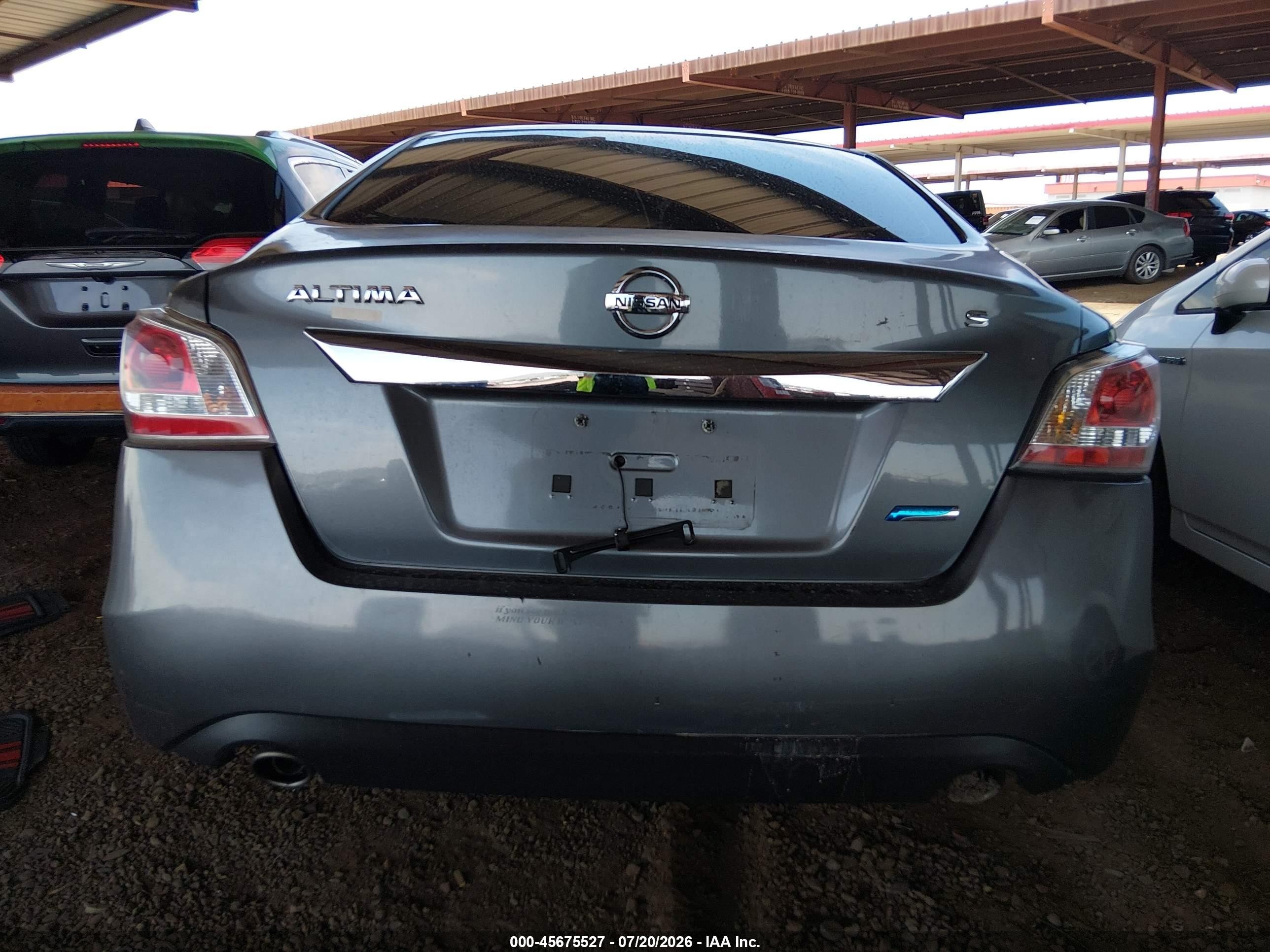 2014 Nissan Altima 2.5 S Gray vin: 1N4AL3AP2EN356703