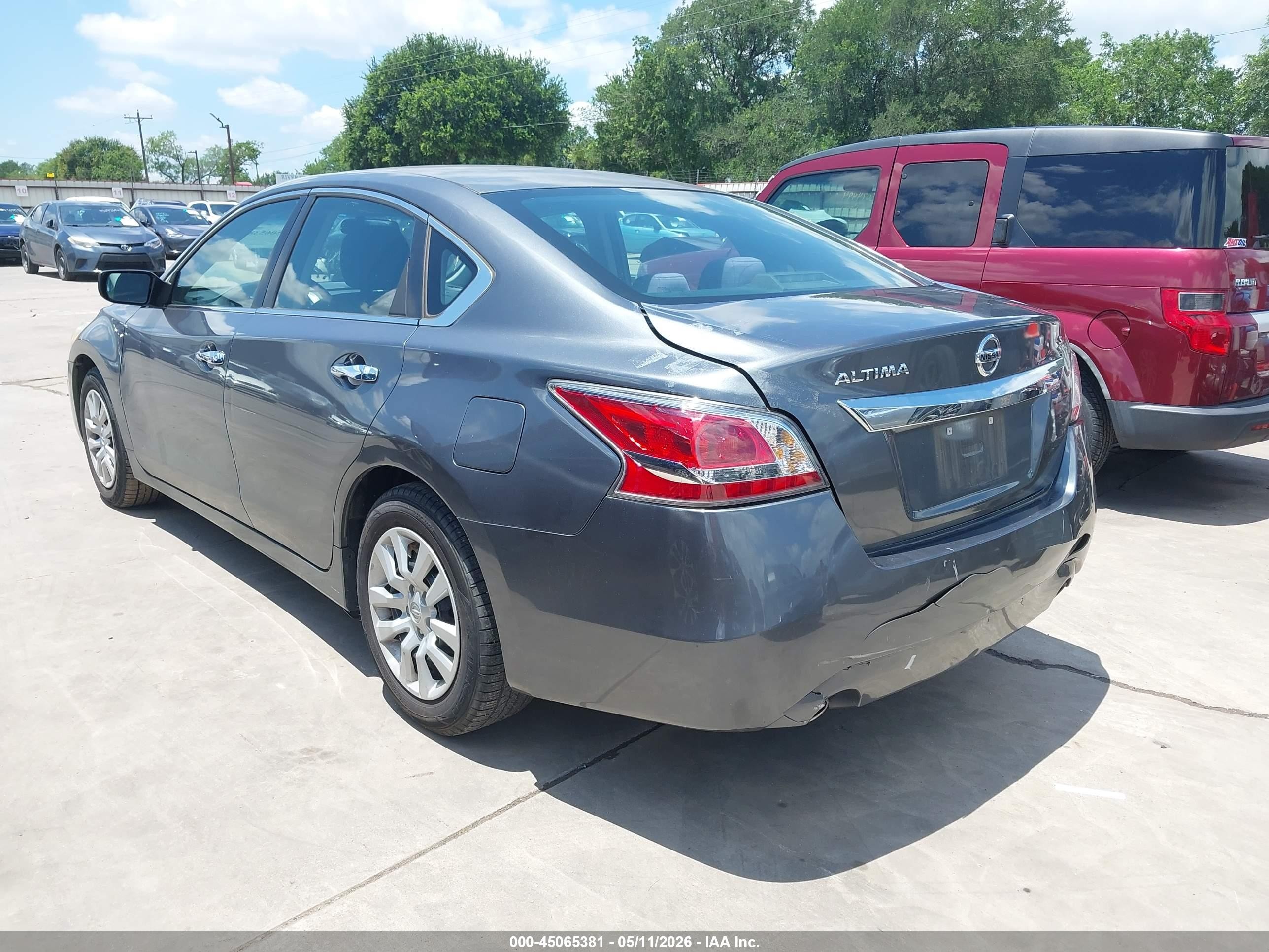 2014 Nissan Altima 2.5 S Gray vin: 1N4AL3AP2EN358113