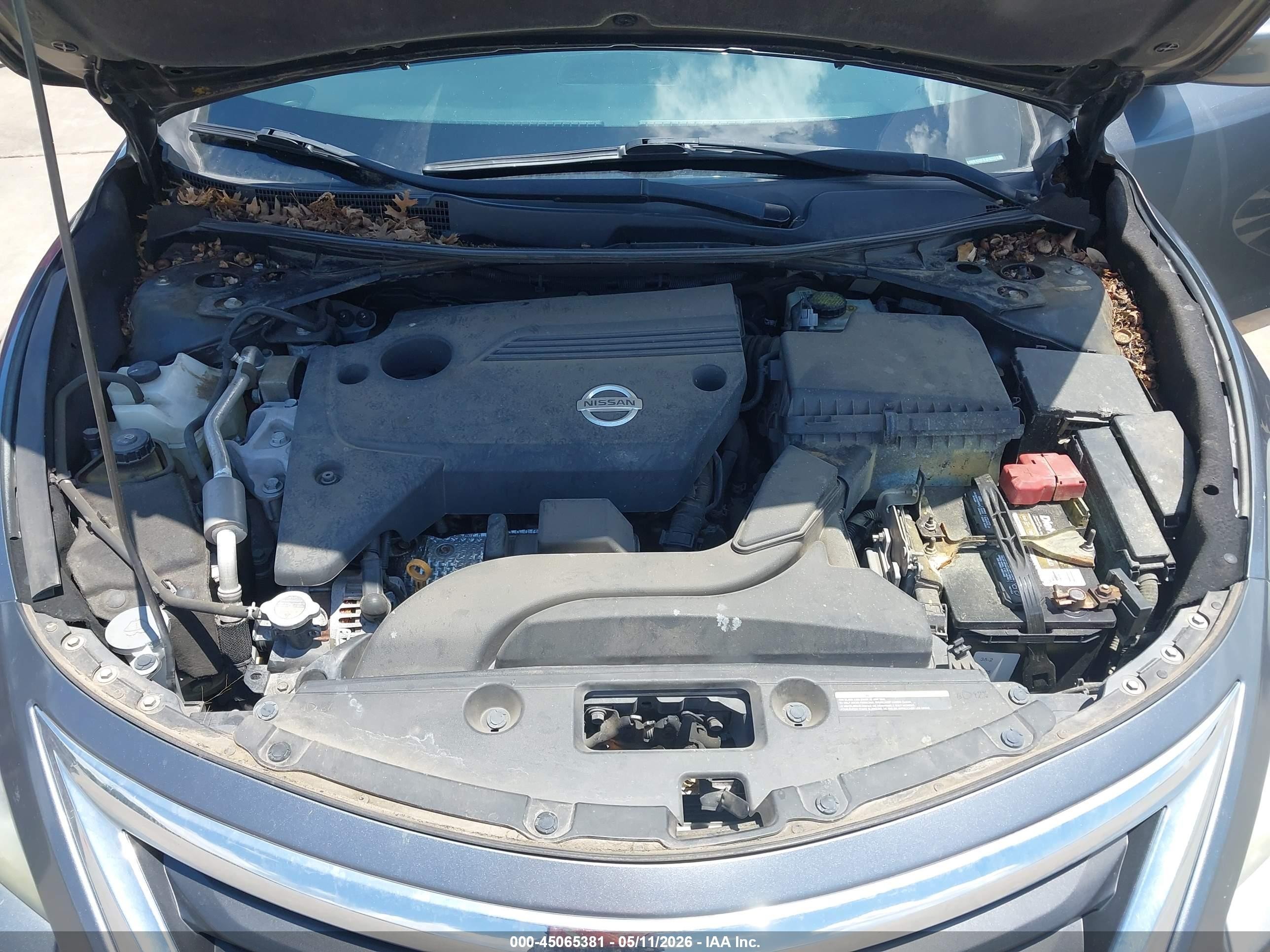 2014 Nissan Altima 2.5 S Gray vin: 1N4AL3AP2EN358113