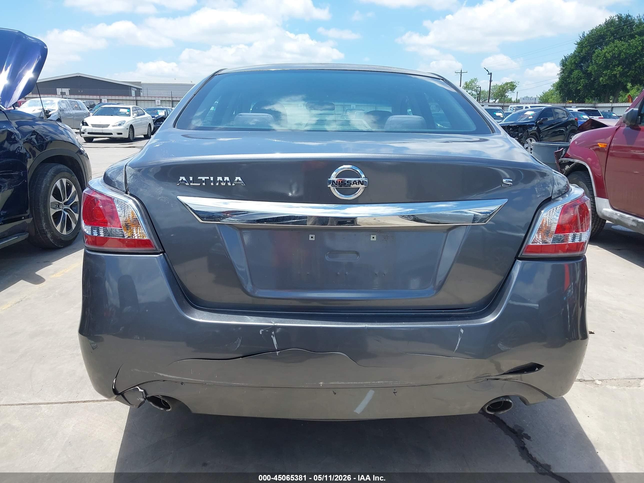 2014 Nissan Altima 2.5 S Gray vin: 1N4AL3AP2EN358113