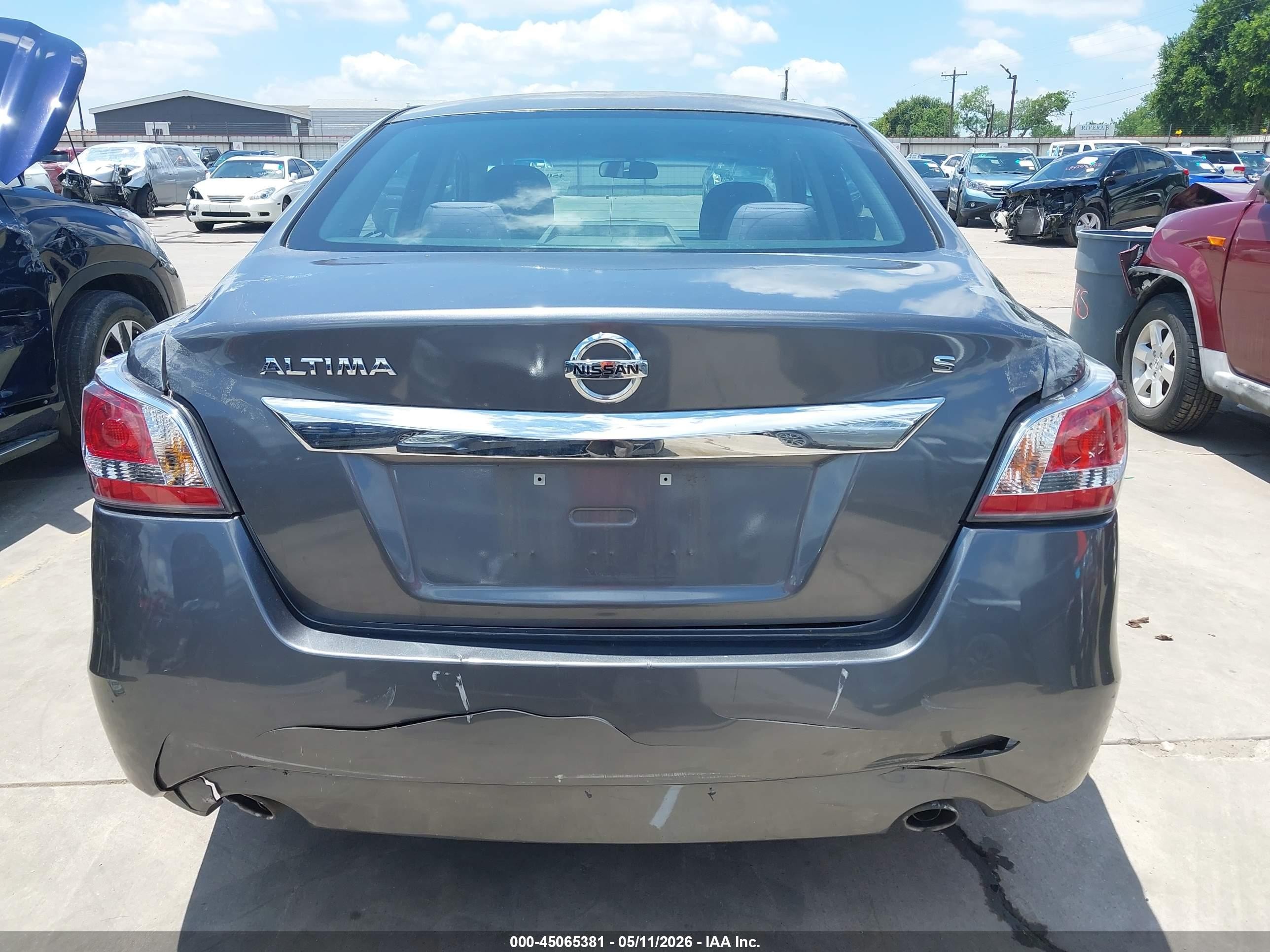 2014 Nissan Altima 2.5 S Gray vin: 1N4AL3AP2EN358113