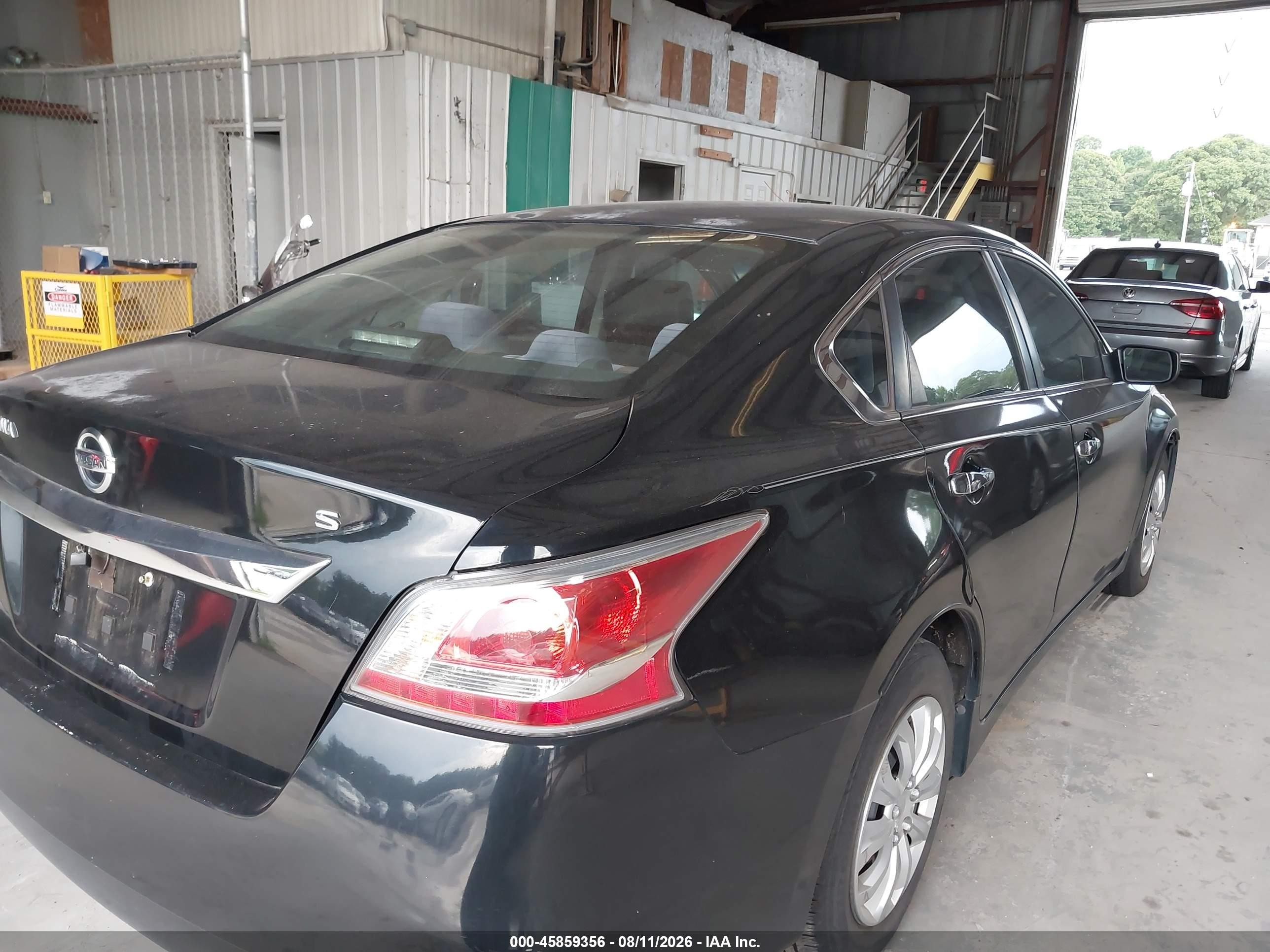 2014 Nissan Altima 2.5 S Black vin: 1N4AL3AP2EN366177