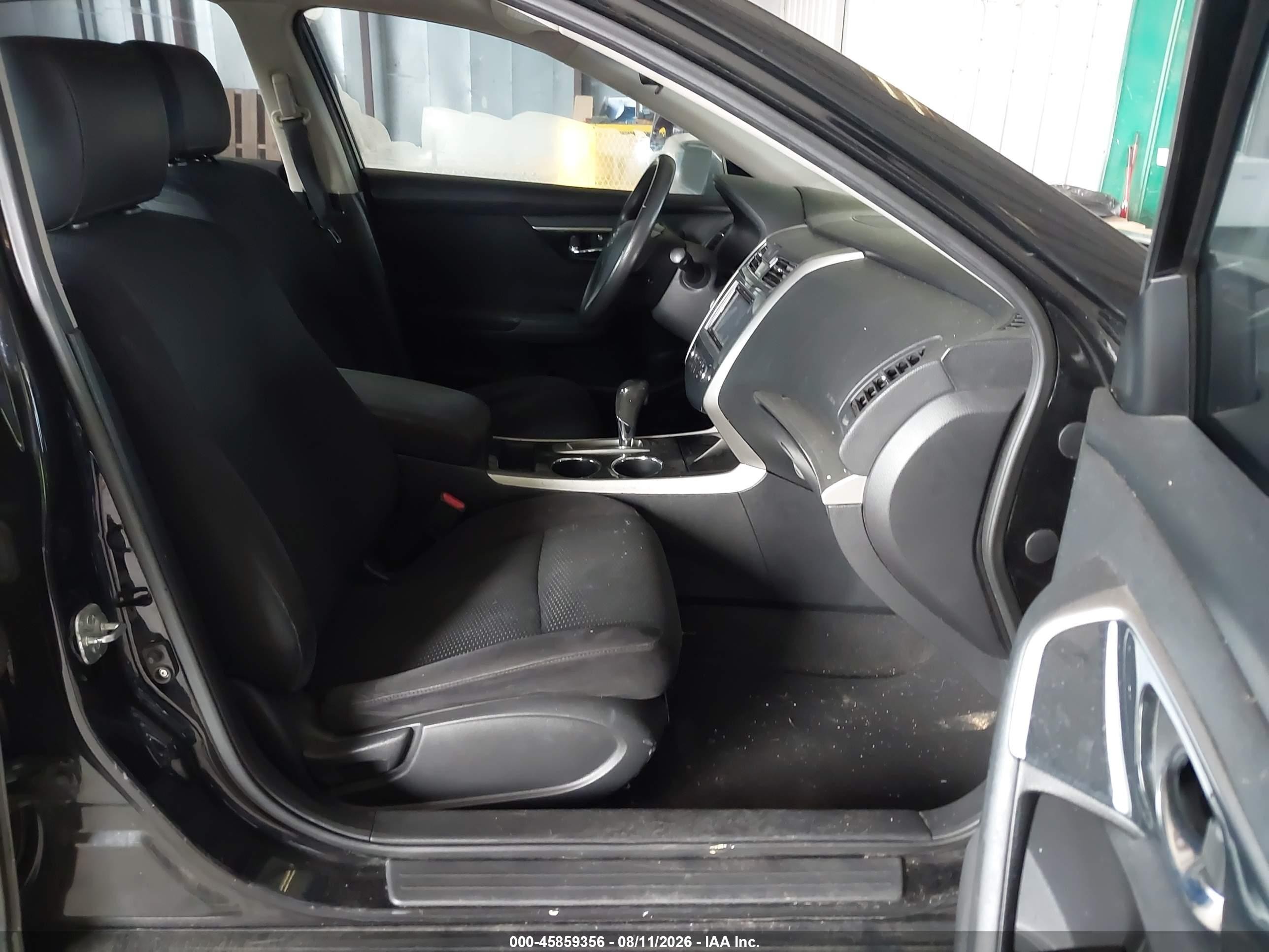 2014 Nissan Altima 2.5 S Black vin: 1N4AL3AP2EN366177