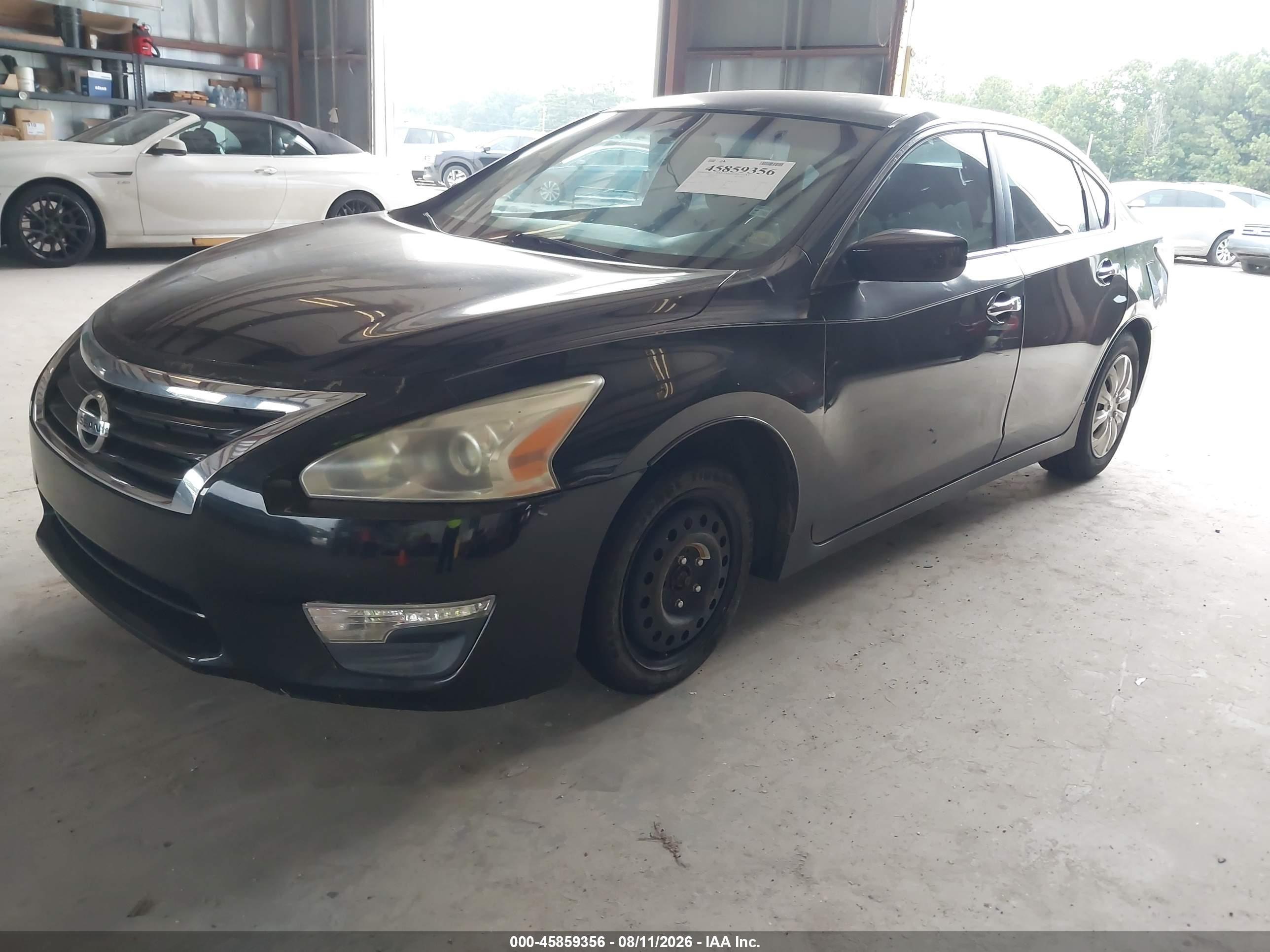 2014 Nissan Altima 2.5 S Black vin: 1N4AL3AP2EN366177