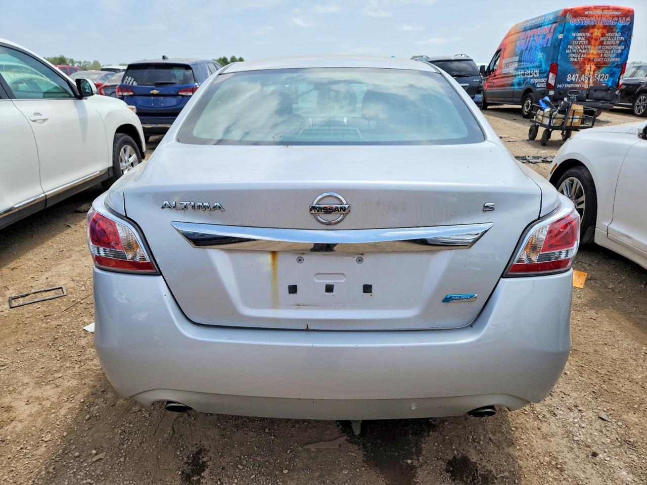 2014 Nissan Altima 2.5 S Silver vin: 1N4AL3AP2EN368916