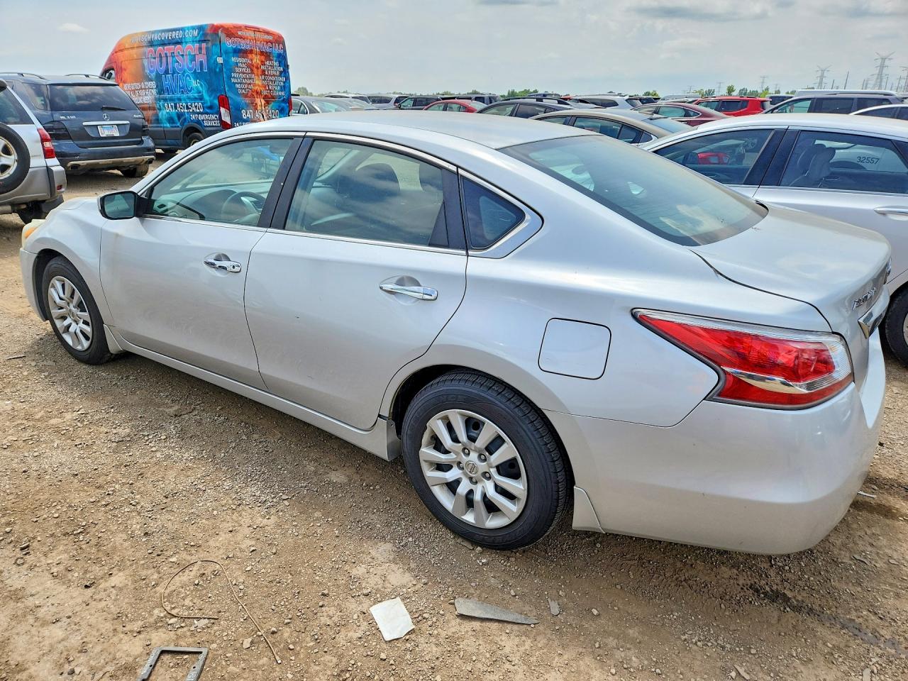 2014 Nissan Altima 2.5 S Silver vin: 1N4AL3AP2EN368916