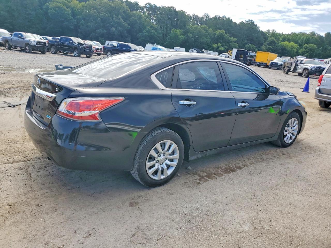 2014 Nissan Altima 2.5 S Black vin: 1N4AL3AP2EN372190