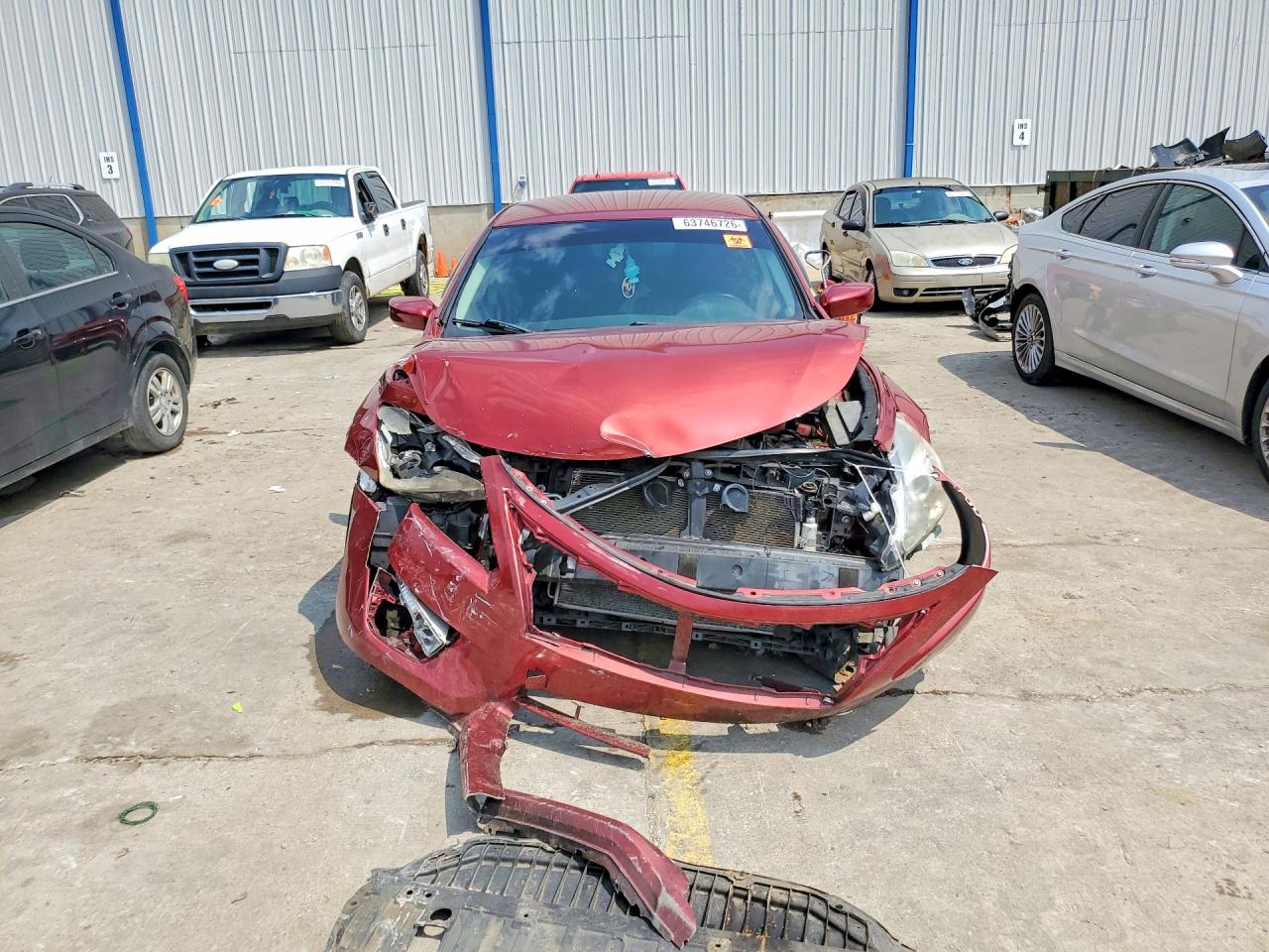 2014 Nissan Altima 2.5 S Red vin: 1N4AL3AP2EN375803