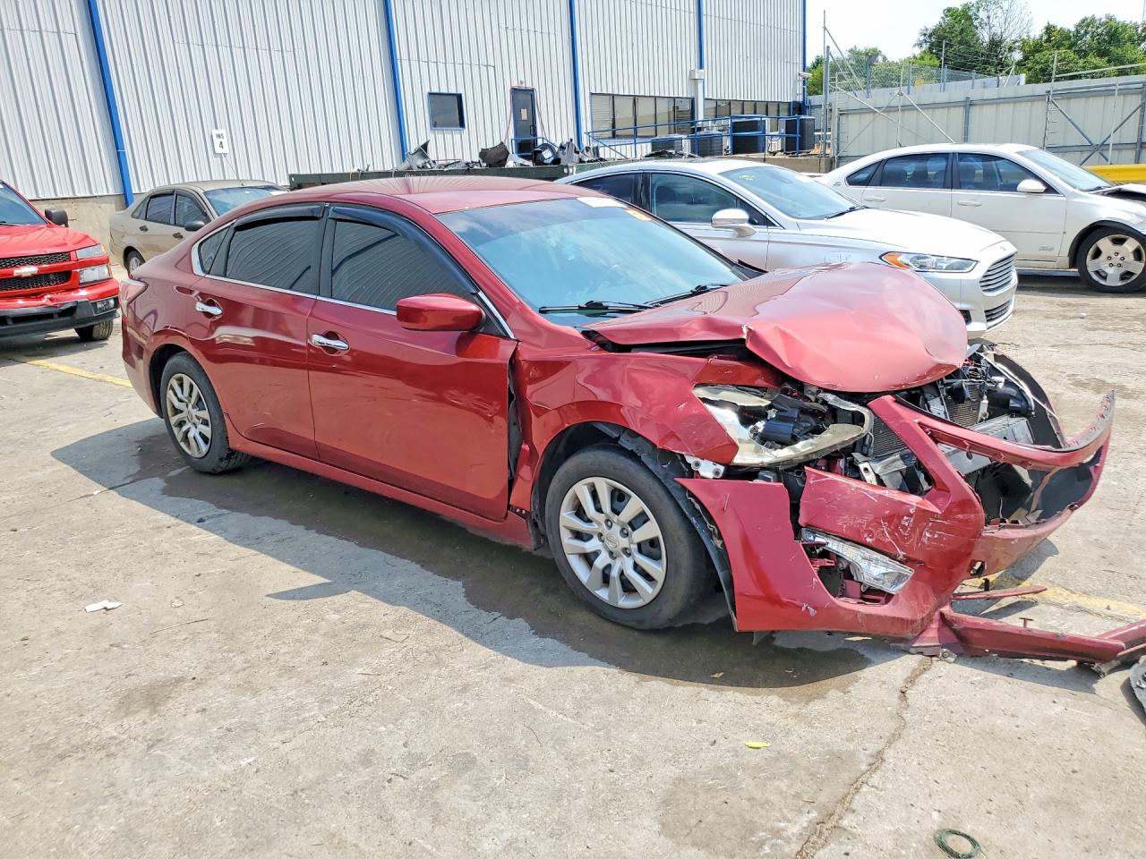 2014 Nissan Altima 2.5 S Red vin: 1N4AL3AP2EN375803