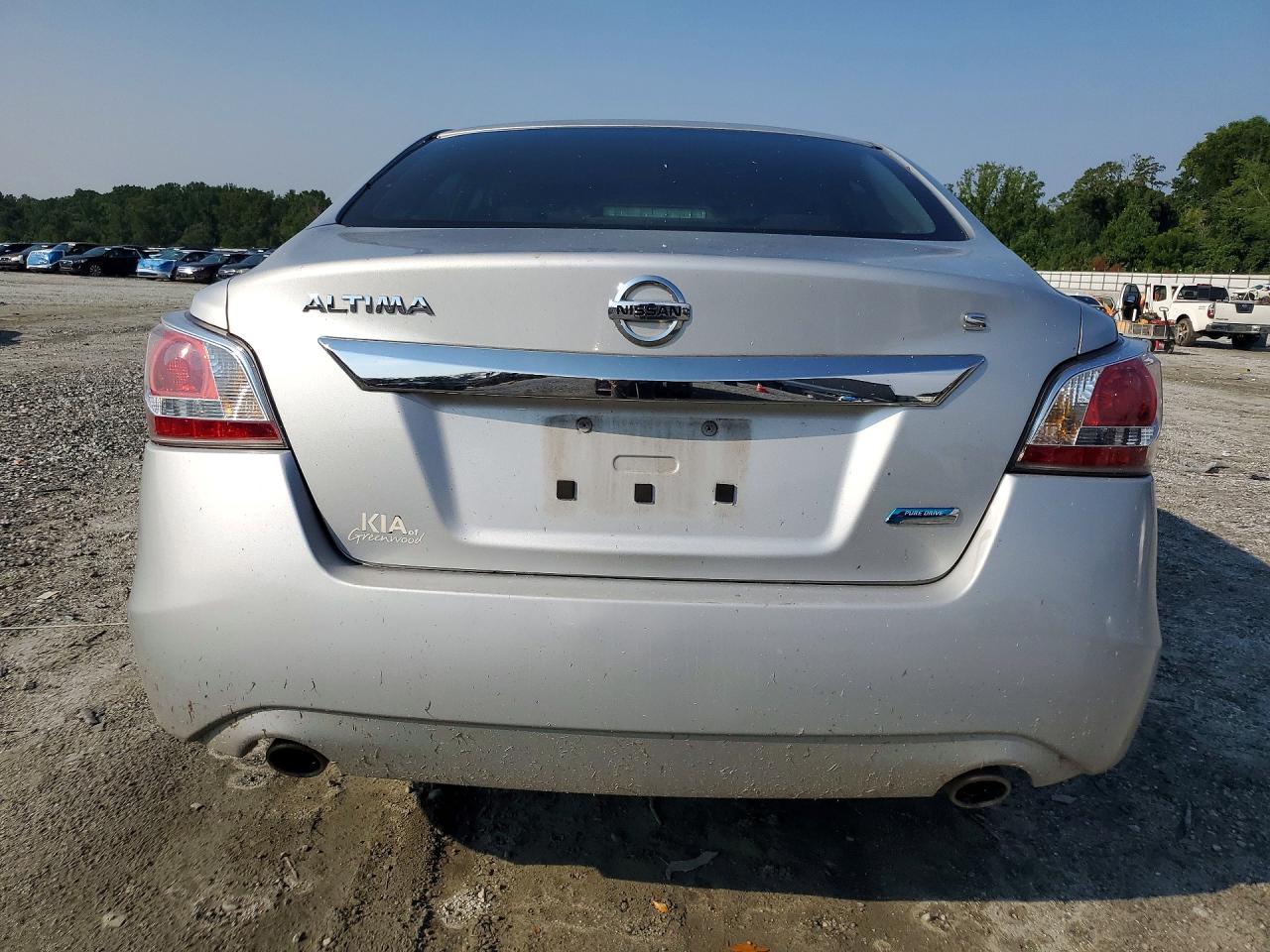 2014 Nissan Altima 2.5 S Silver vin: 1N4AL3AP2EN379673