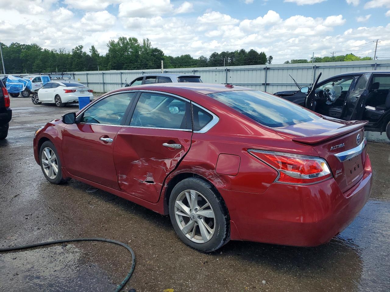2015 Nissan Altima 2.5 Sl Red vin: 1N4AL3AP2FC105399