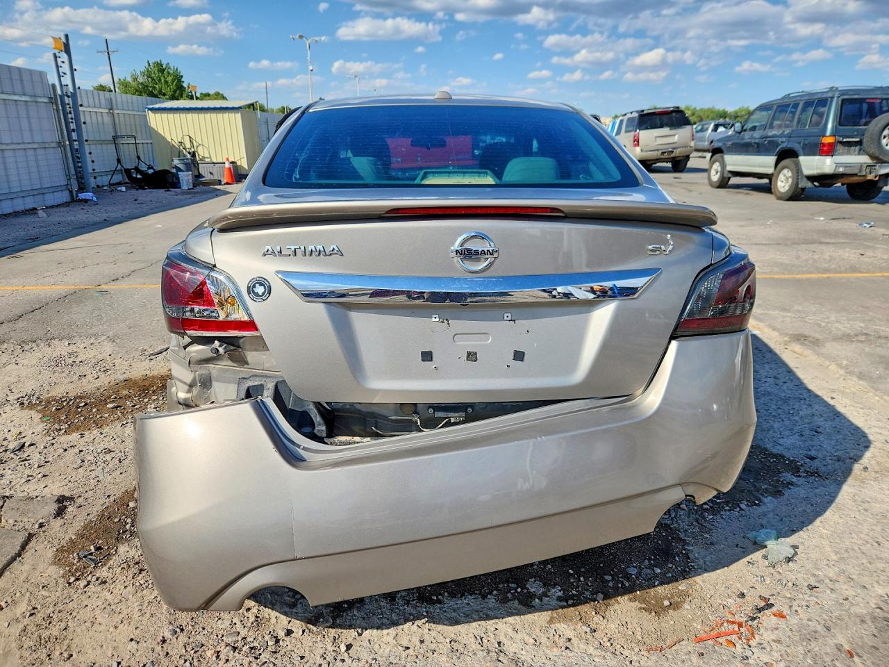 2015 Nissan Altima 2.5 Sv Gray vin: 1N4AL3AP2FC110182