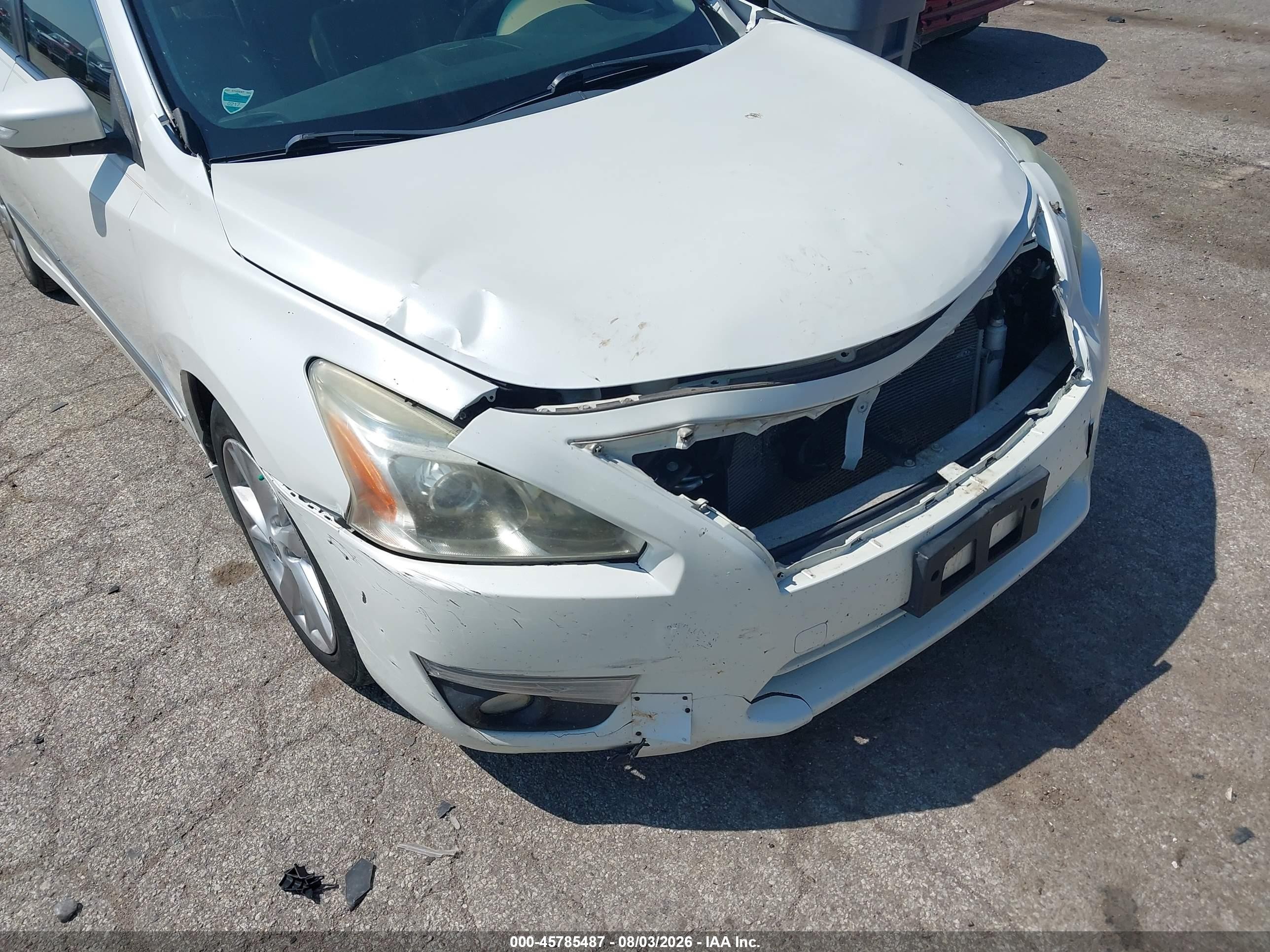 2015 Nissan Altima 2.5 Sl White vin: 1N4AL3AP2FC115446