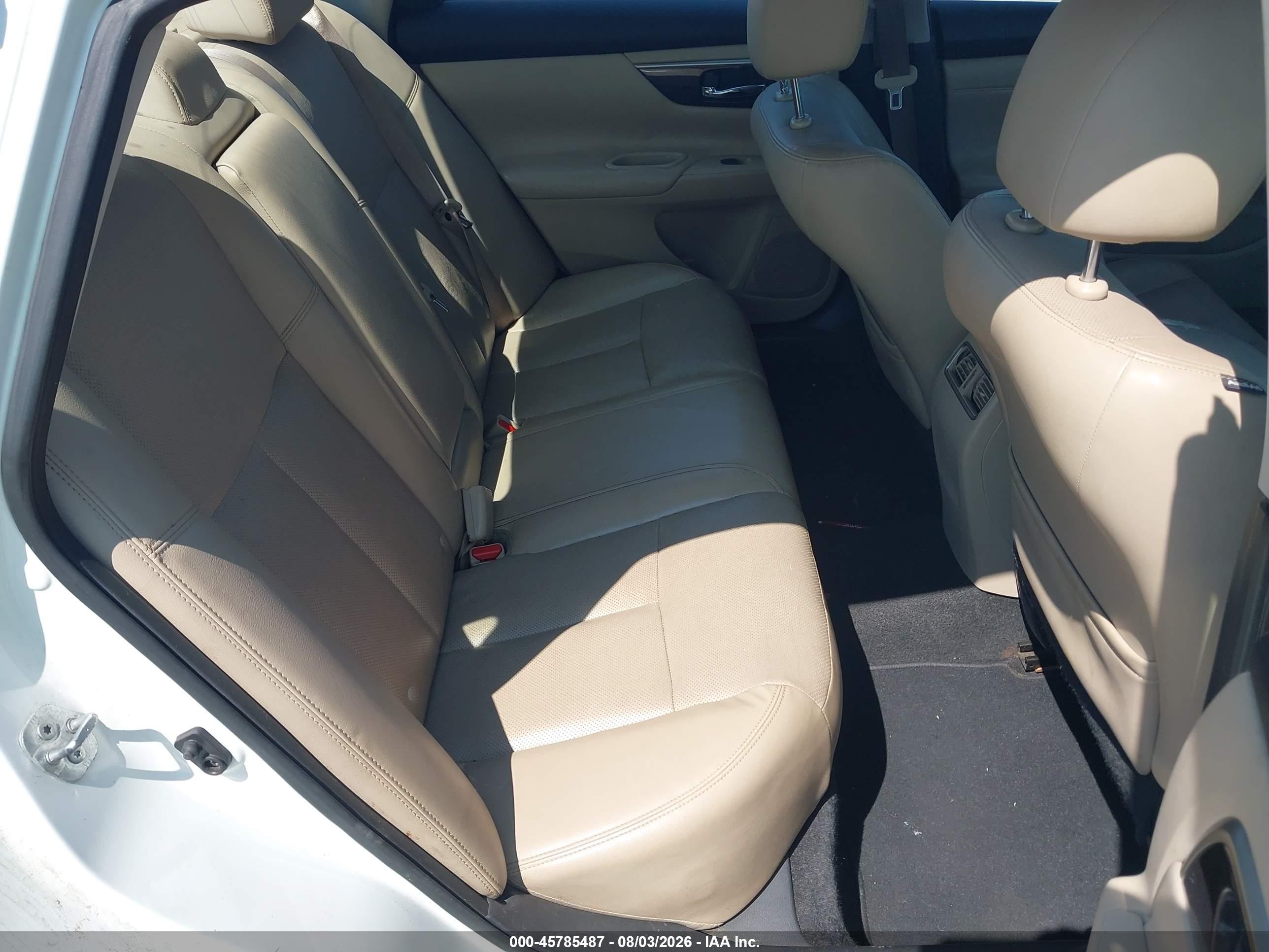 2015 Nissan Altima 2.5 Sl White vin: 1N4AL3AP2FC115446
