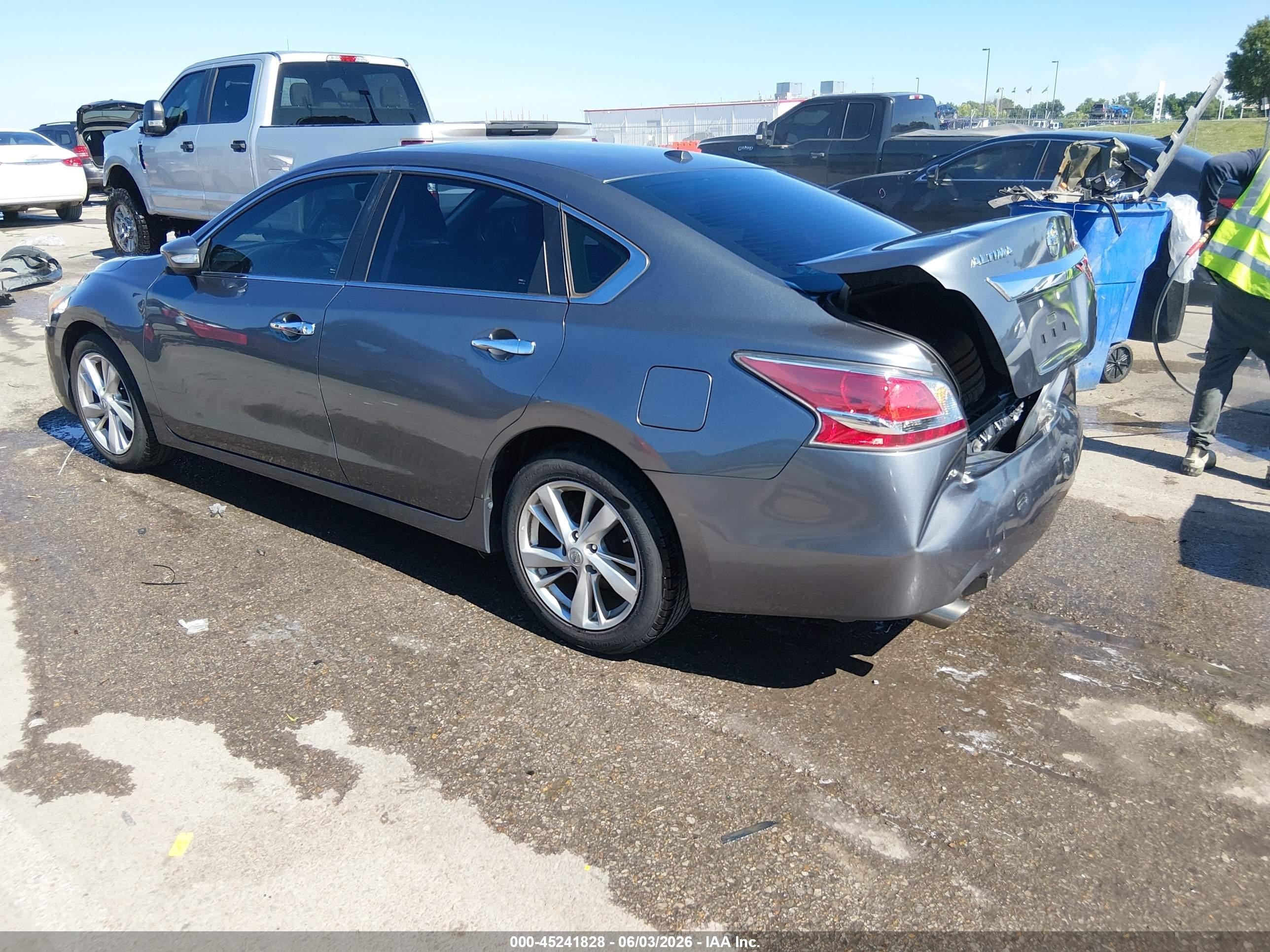 2015 Nissan Altima 2.5 Sl Gray vin: 1N4AL3AP2FC118850