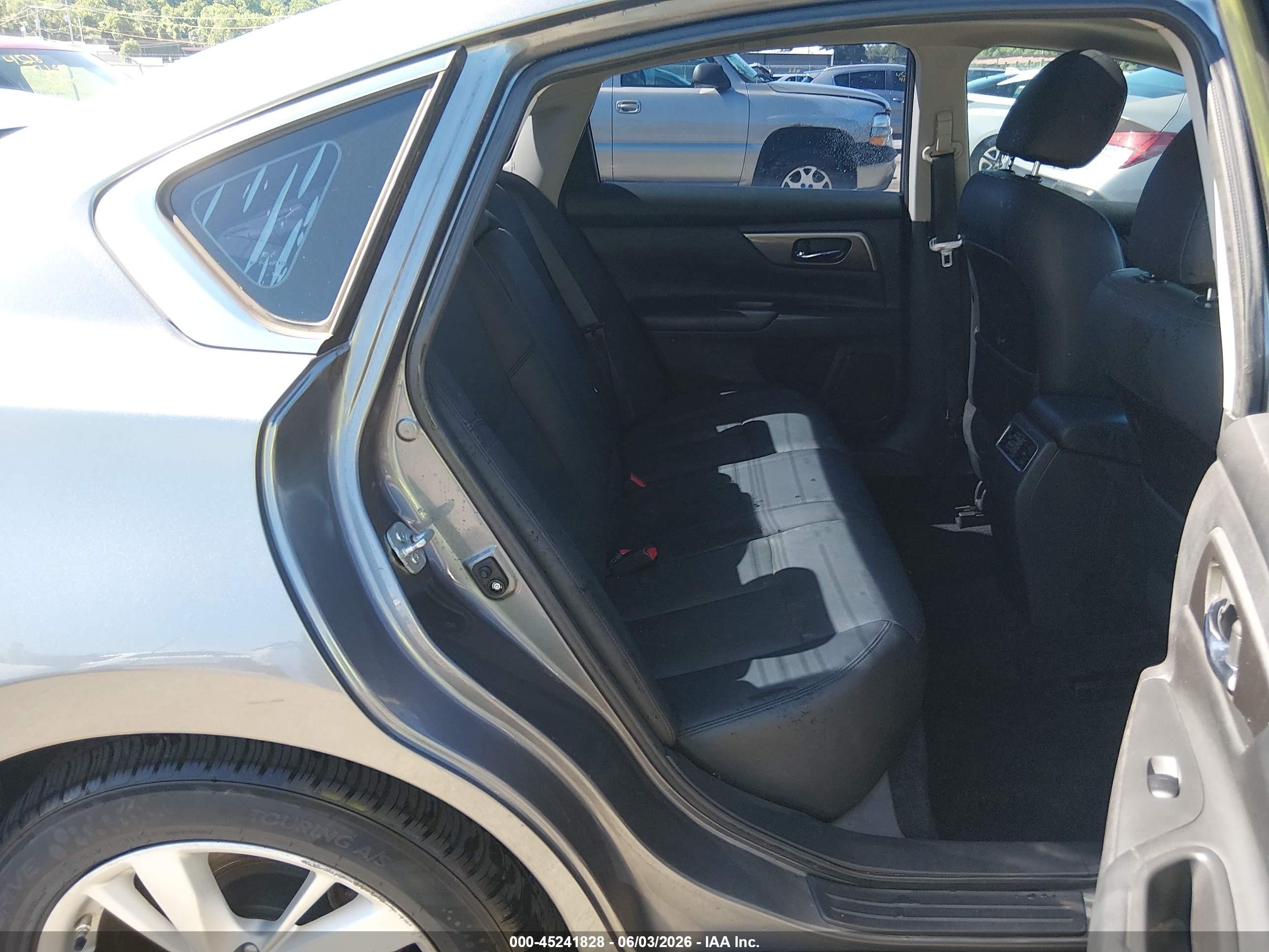 2015 Nissan Altima 2.5 Sl Gray vin: 1N4AL3AP2FC118850