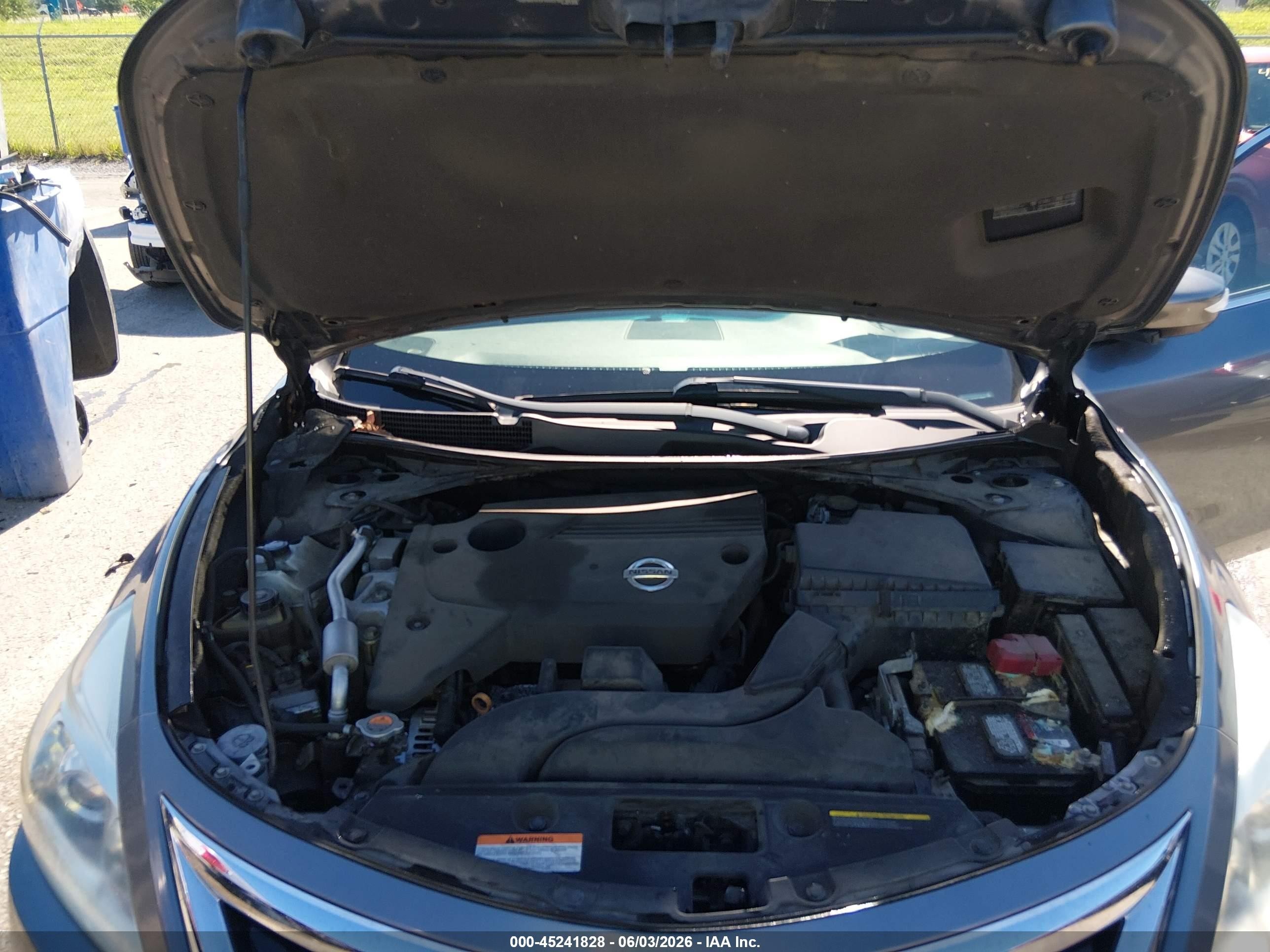 2015 Nissan Altima 2.5 Sl Gray vin: 1N4AL3AP2FC118850