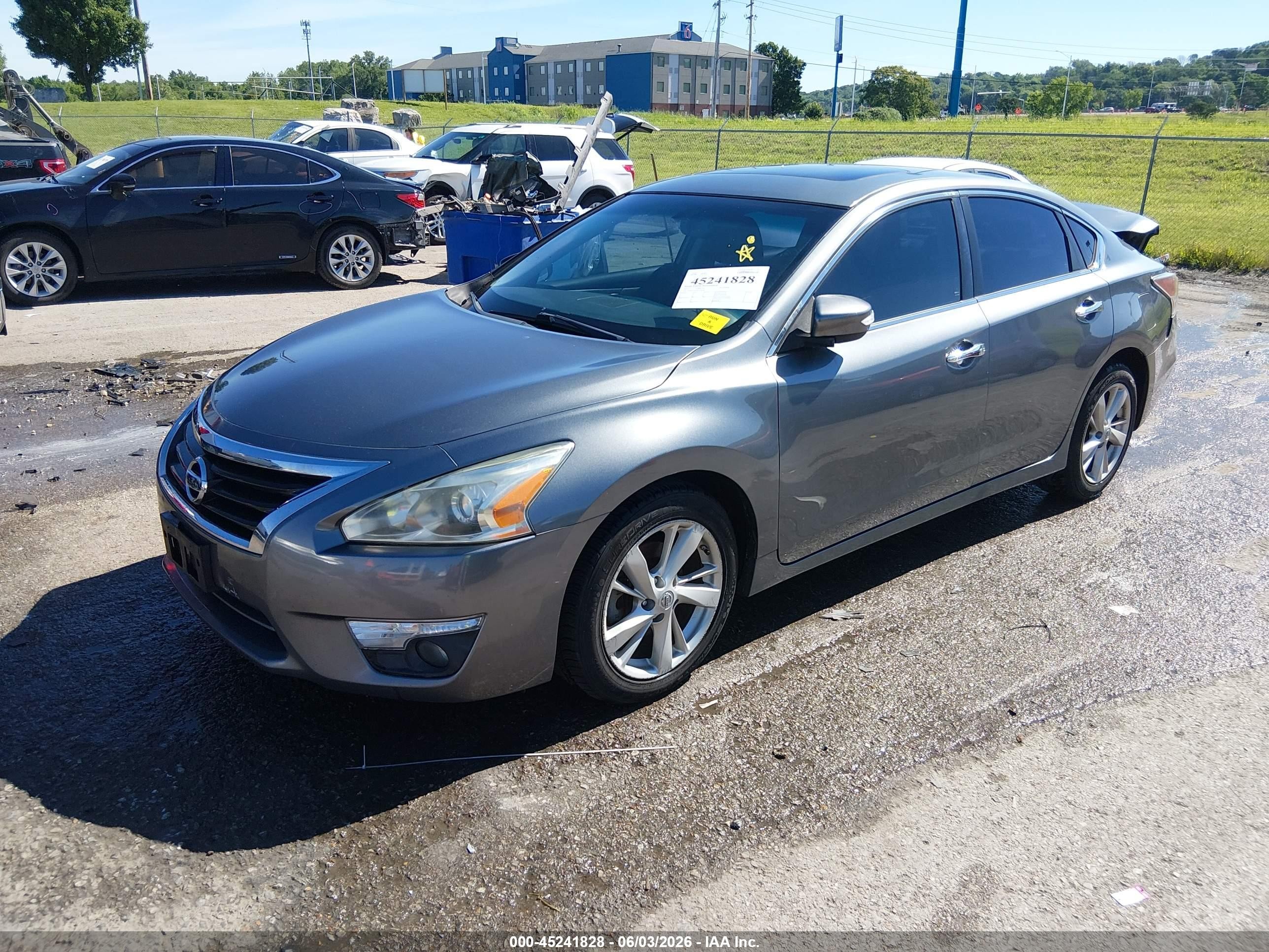 2015 Nissan Altima 2.5 Sl Gray vin: 1N4AL3AP2FC118850