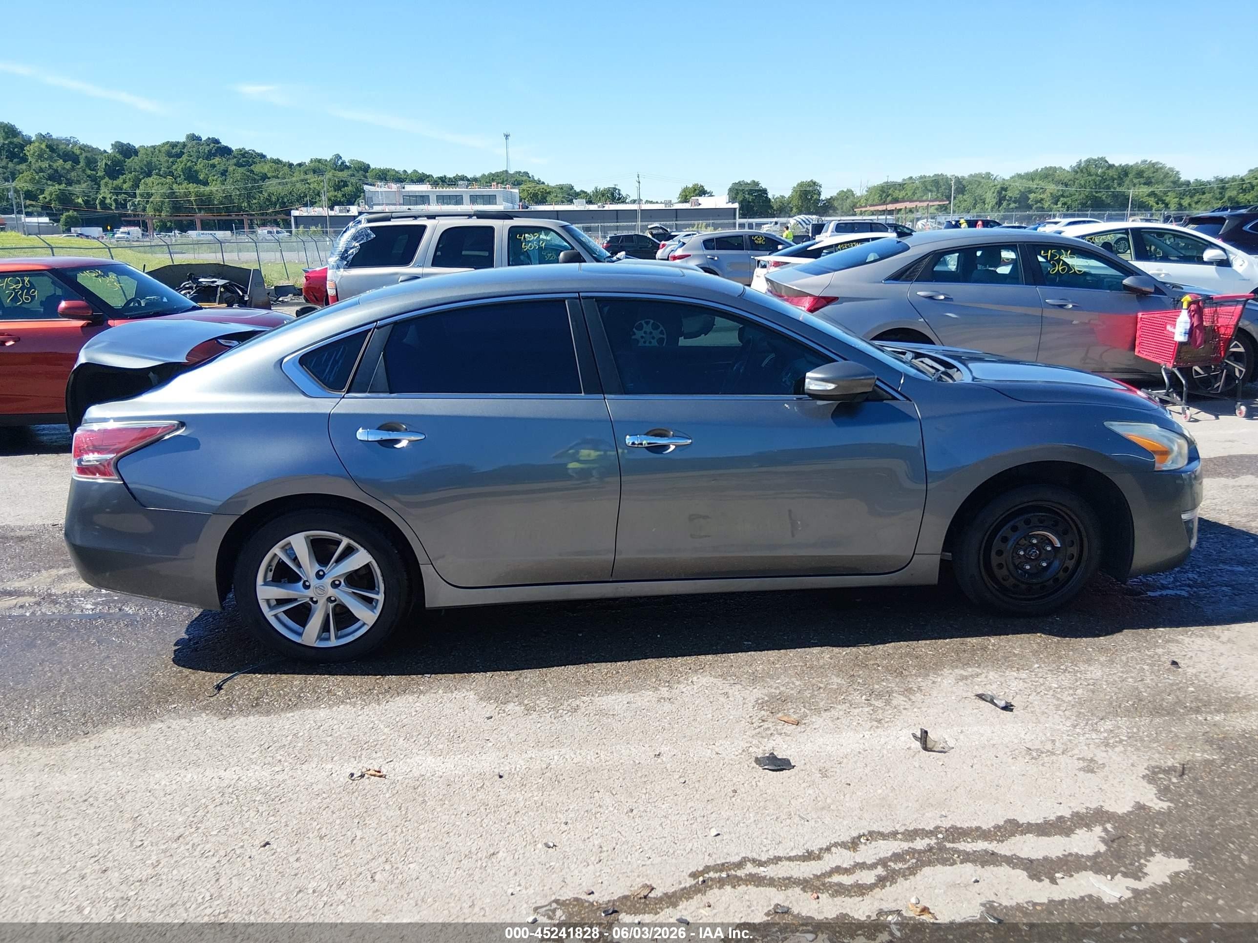 2015 Nissan Altima 2.5 Sl Gray vin: 1N4AL3AP2FC118850