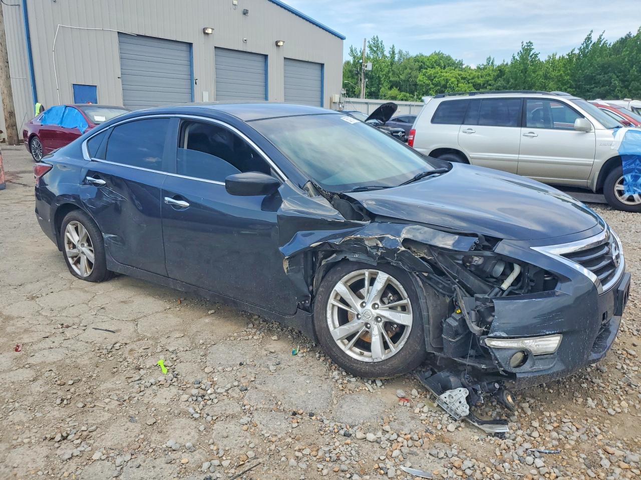2015 Nissan Altima 2.5 Sv Gray vin: 1N4AL3AP2FC137432