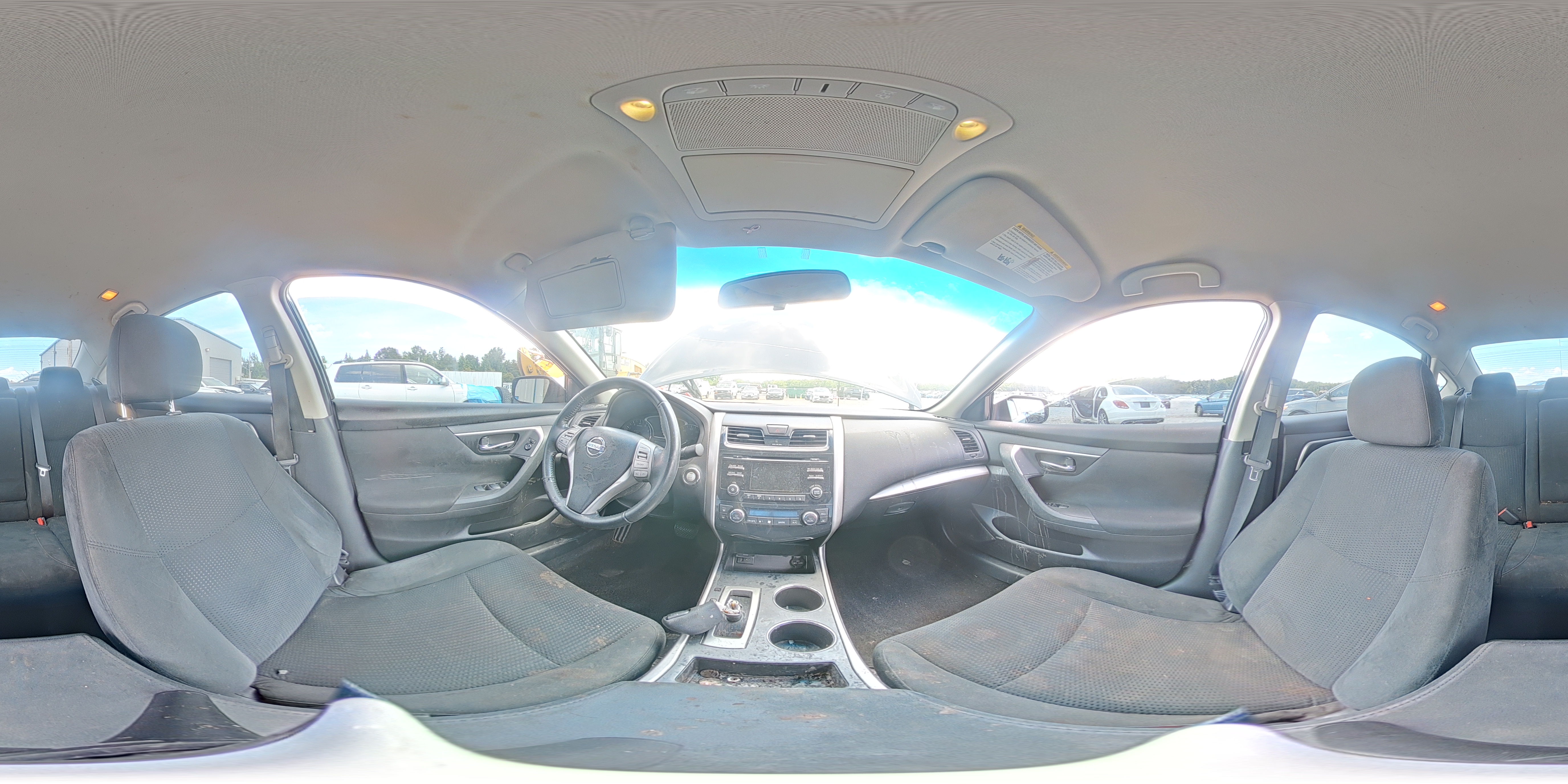 2015 Nissan Altima 2.5 Sv Gray vin: 1N4AL3AP2FC137432