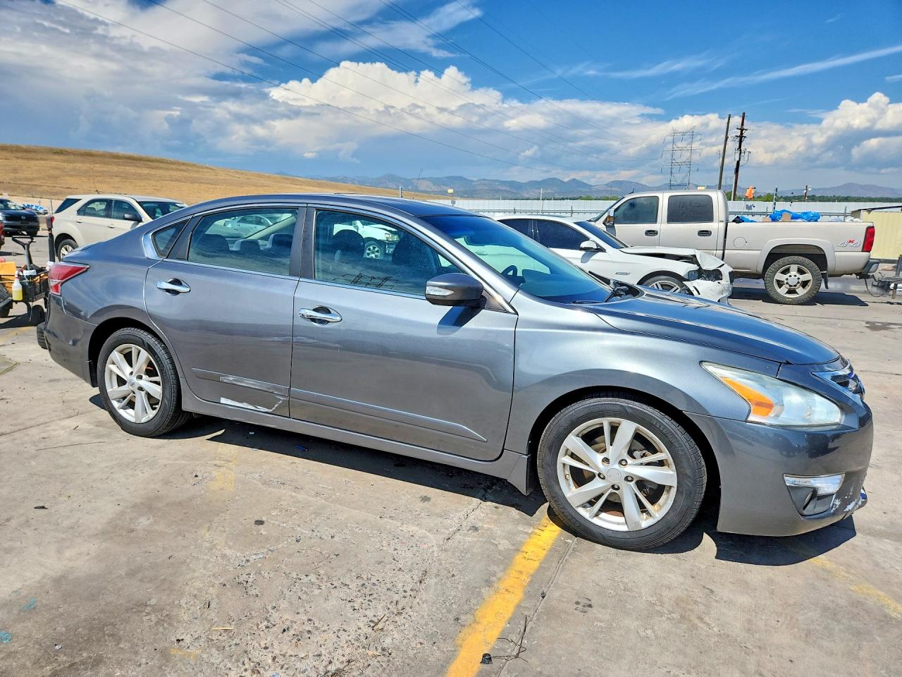 2015 Nissan Altima 2.5 Sv Серый vin: 1N4AL3AP2FC139567