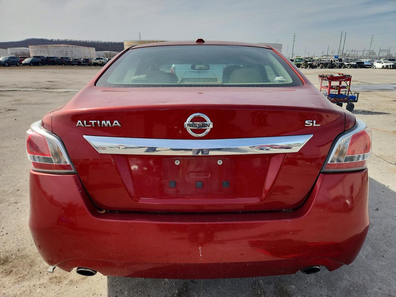2015 Nissan Altima 2.5 Sl Red vin: 1N4AL3AP2FC143764
